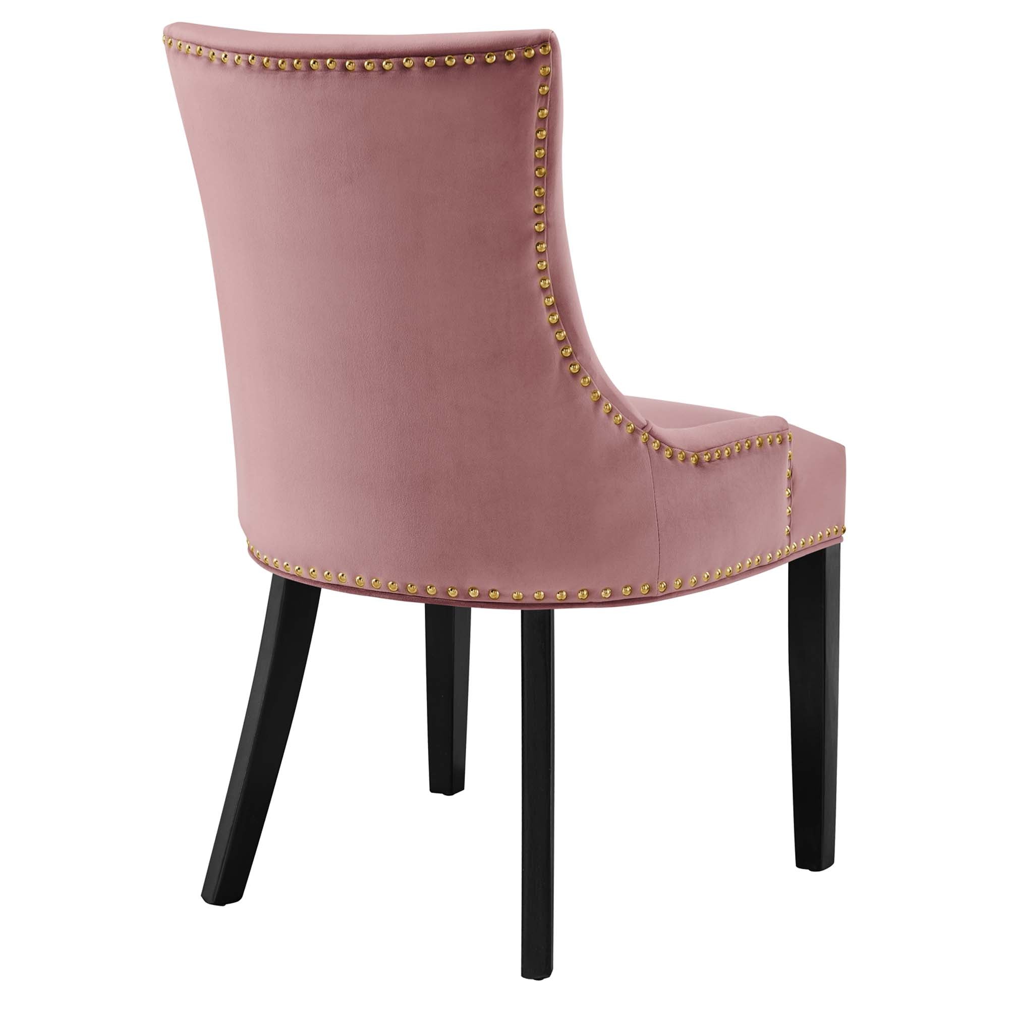 Marquis Performance Velvet Dining Chairs - Set of 2 by Modway