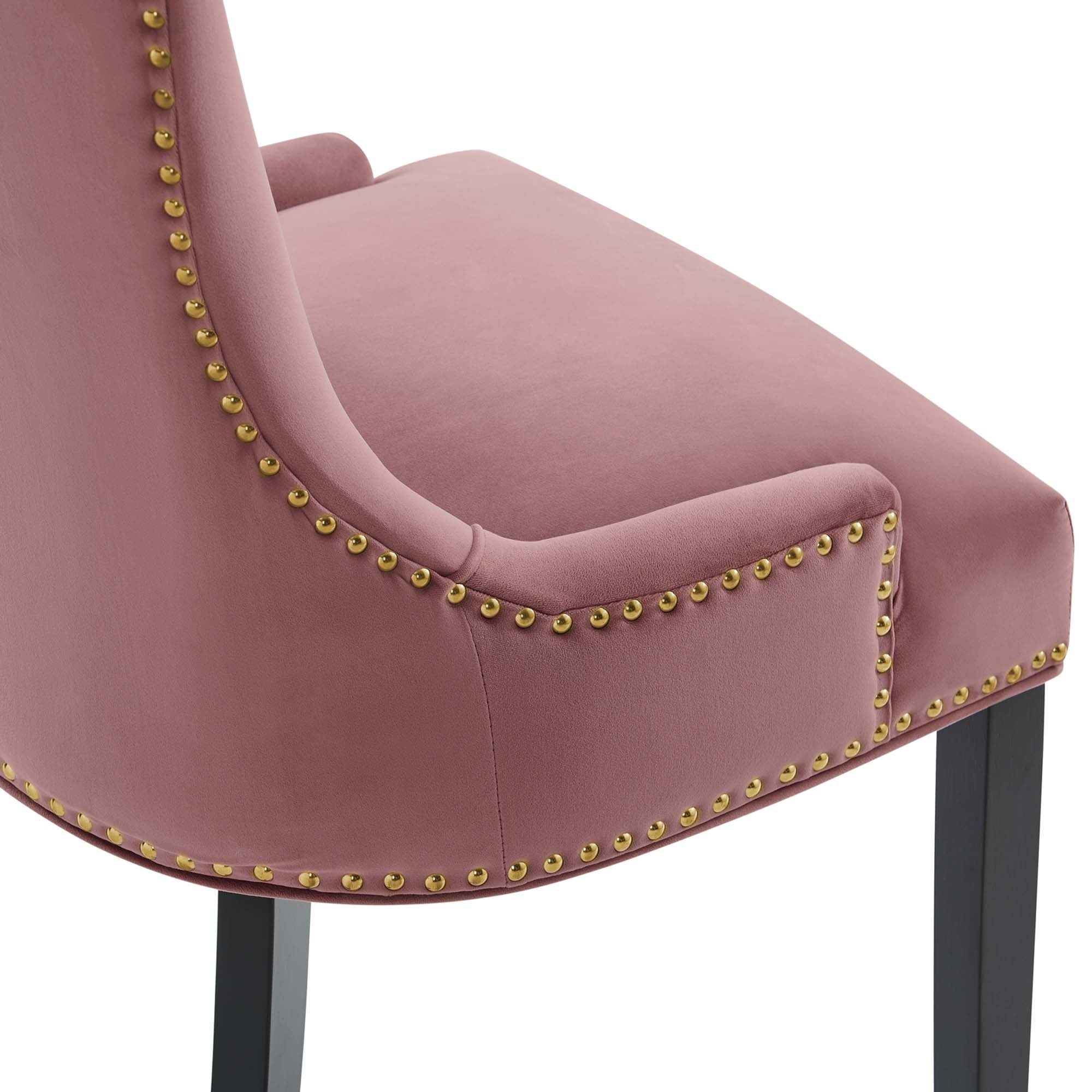 Marquis Performance Velvet Dining Chairs - Set of 2 by Modway