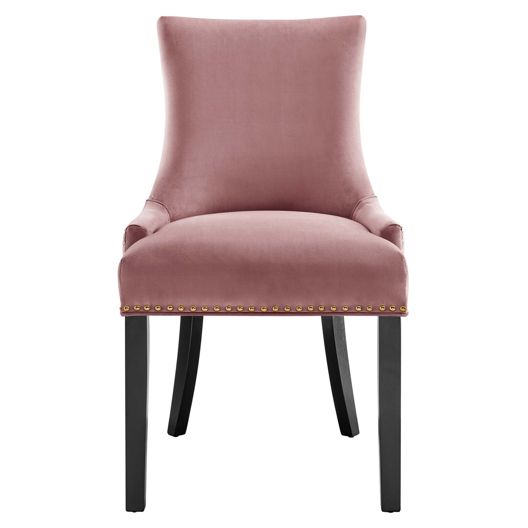 Marquis Performance Velvet Dining Chairs - Set of 2 by Modway