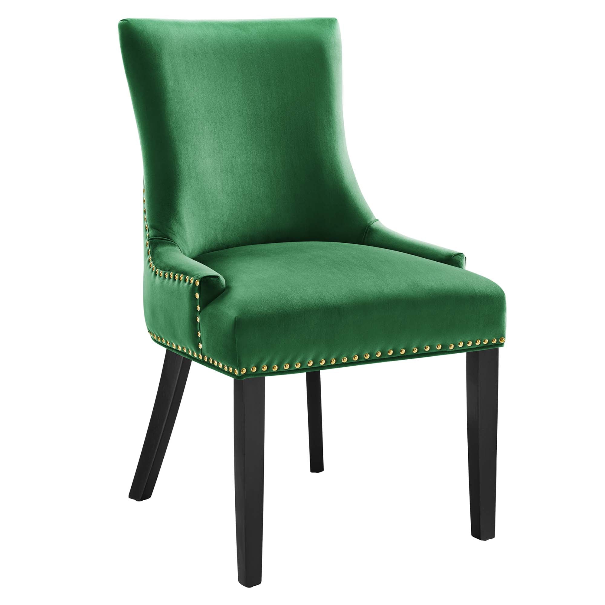 Marquis Performance Velvet Dining Chairs - Set of 2 by Modway