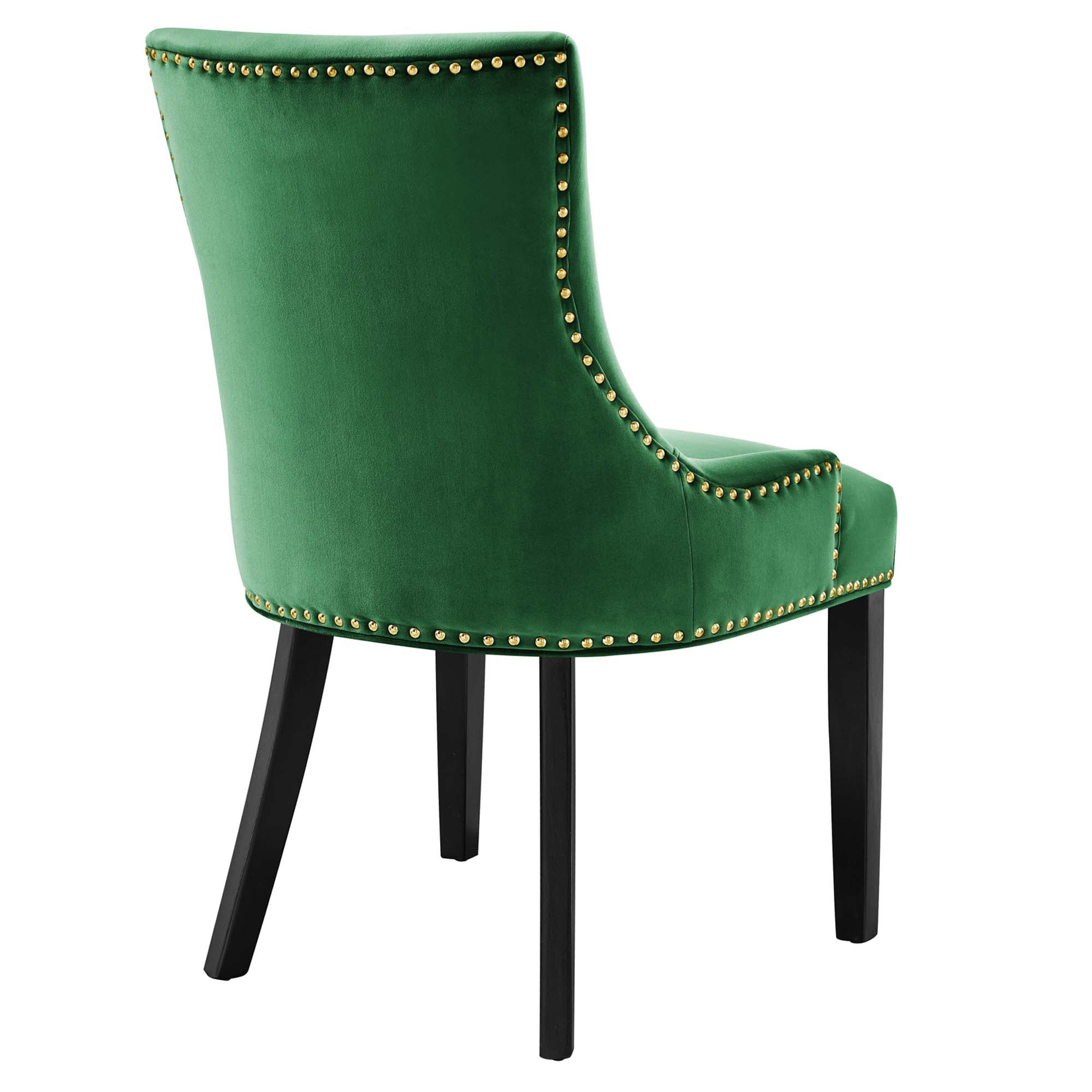 Marquis Performance Velvet Dining Chairs - Set of 2 by Modway