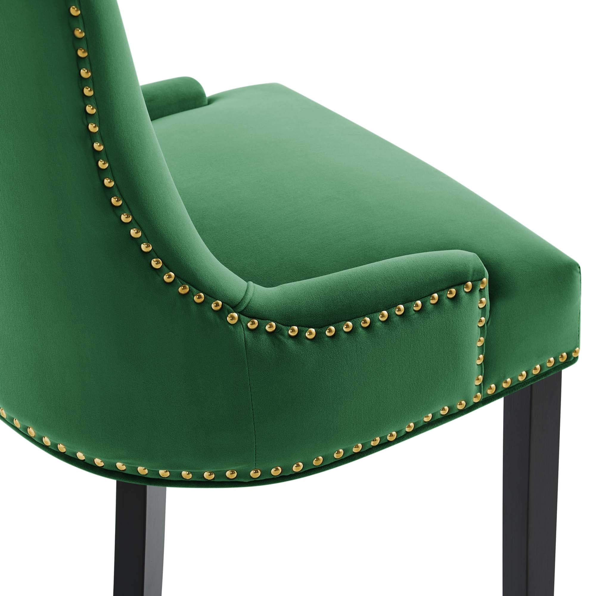 Marquis Performance Velvet Dining Chairs - Set of 2 by Modway
