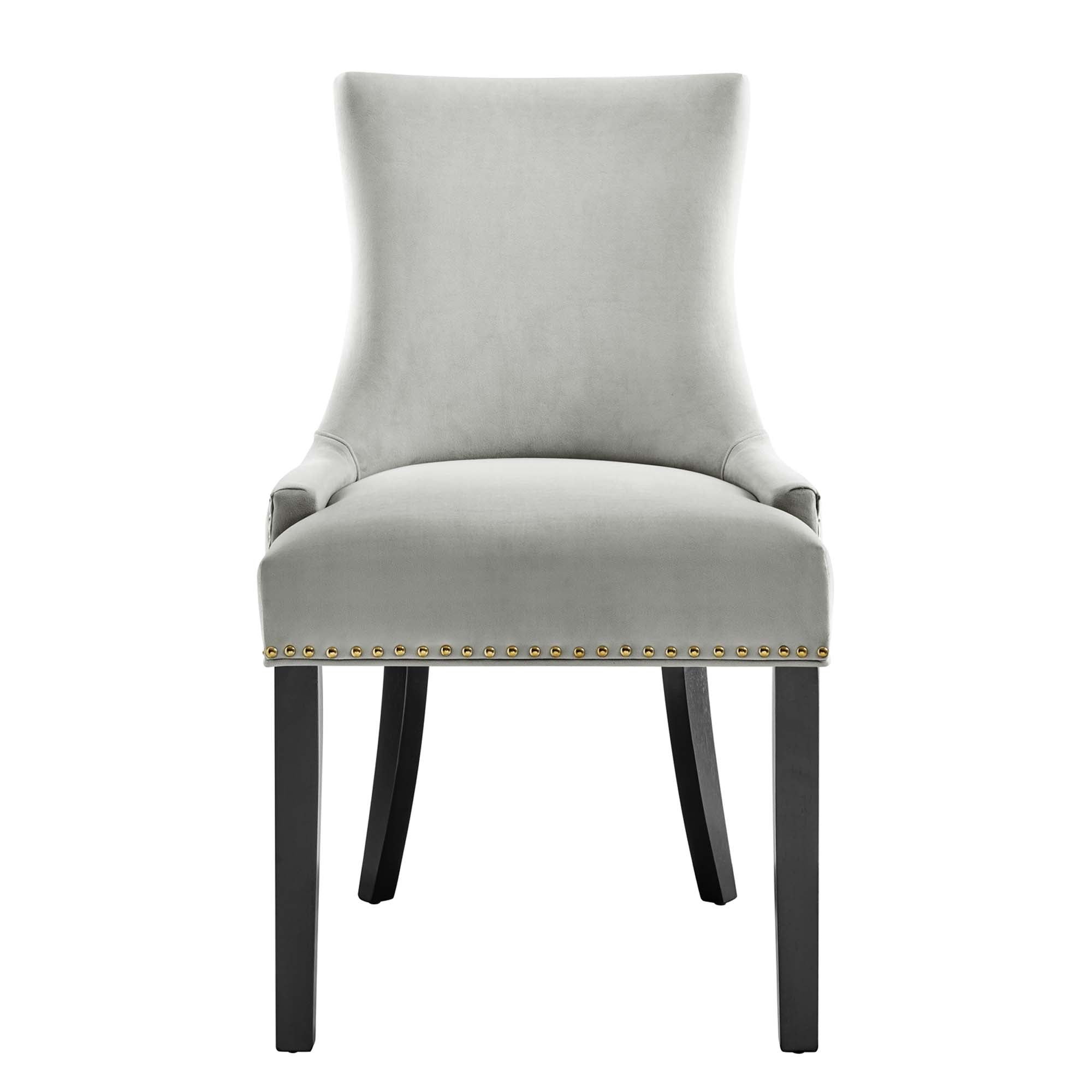 Marquis Performance Velvet Dining Chairs - Set of 2 by Modway