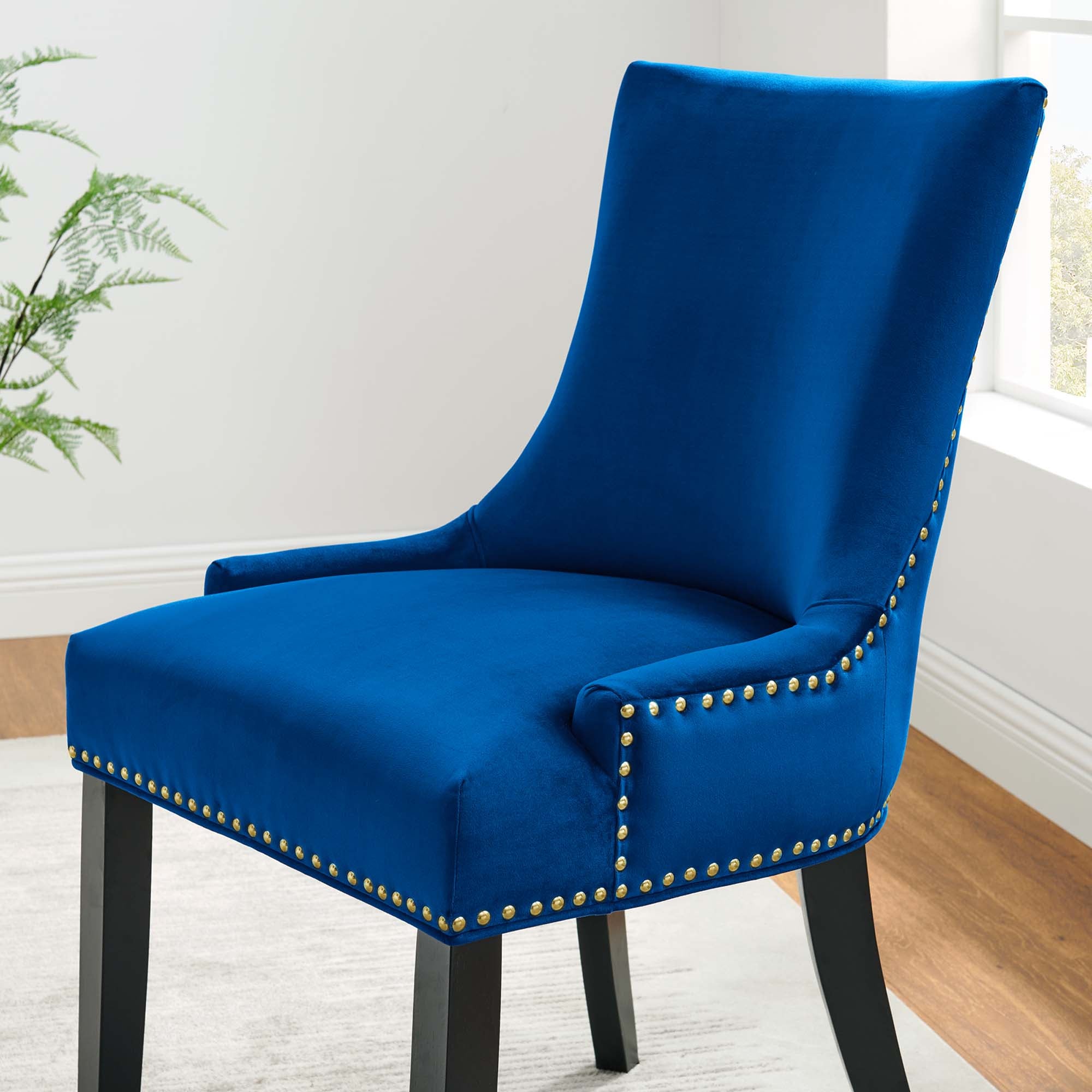Marquis Performance Velvet Dining Chairs - Set of 2 by Modway