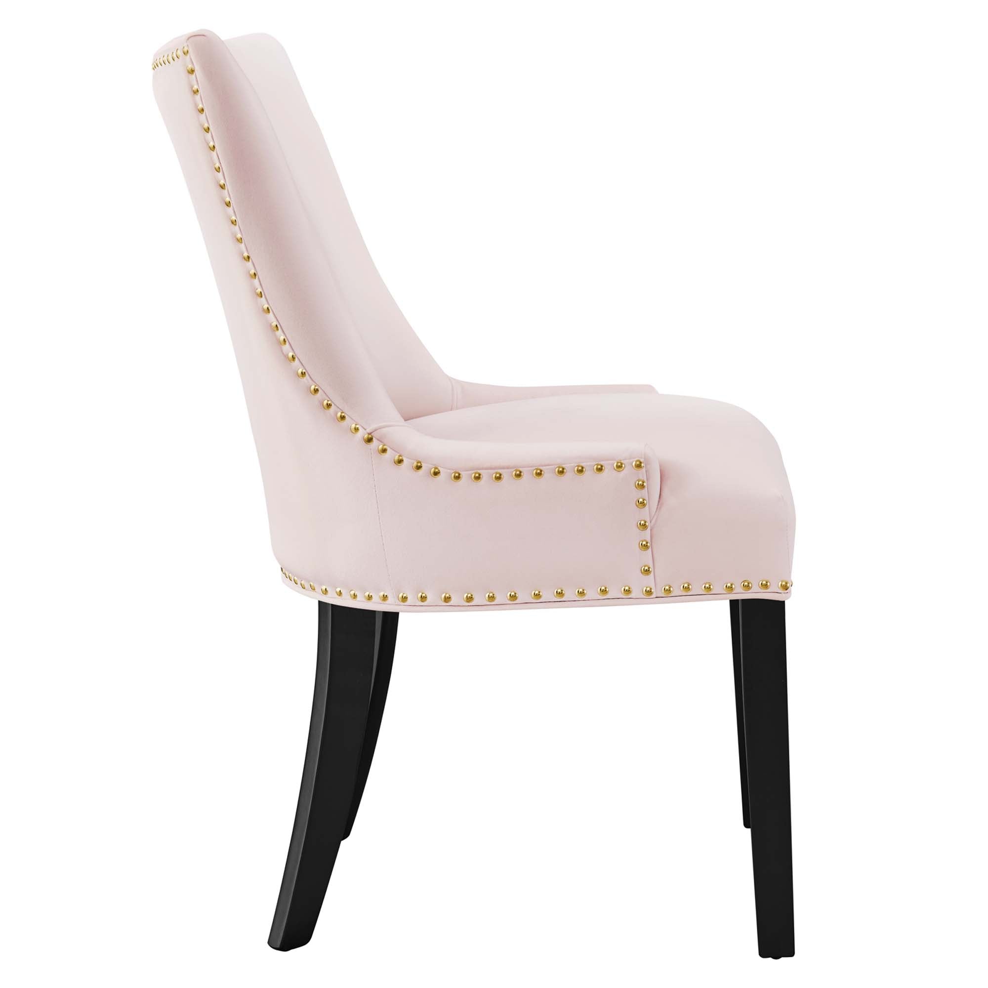 Marquis Performance Velvet Dining Chairs - Set of 2 by Modway