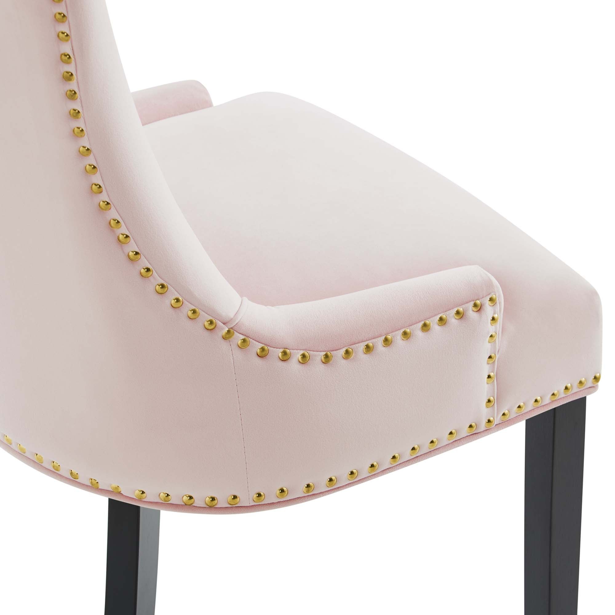 Marquis Performance Velvet Dining Chairs - Set of 2 by Modway