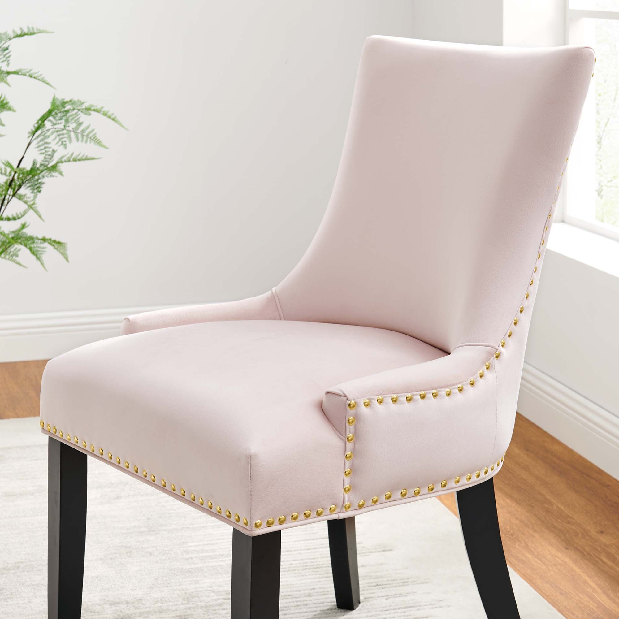 Marquis Performance Velvet Dining Chairs - Set of 2 by Modway