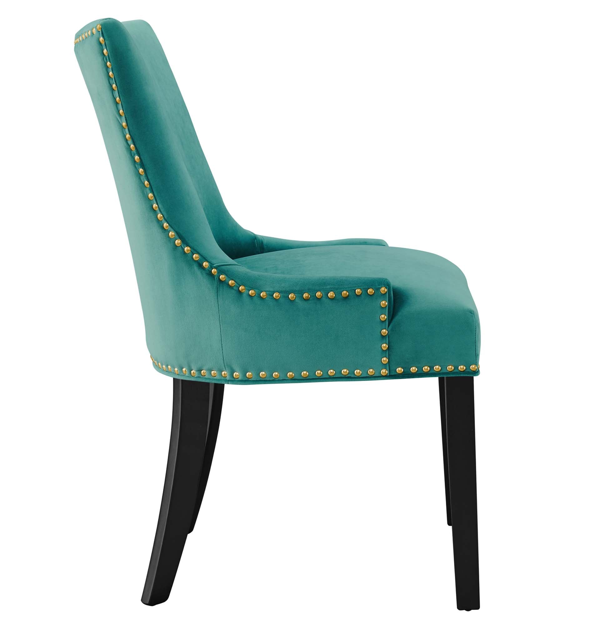 Marquis Performance Velvet Dining Chairs - Set of 2 by Modway