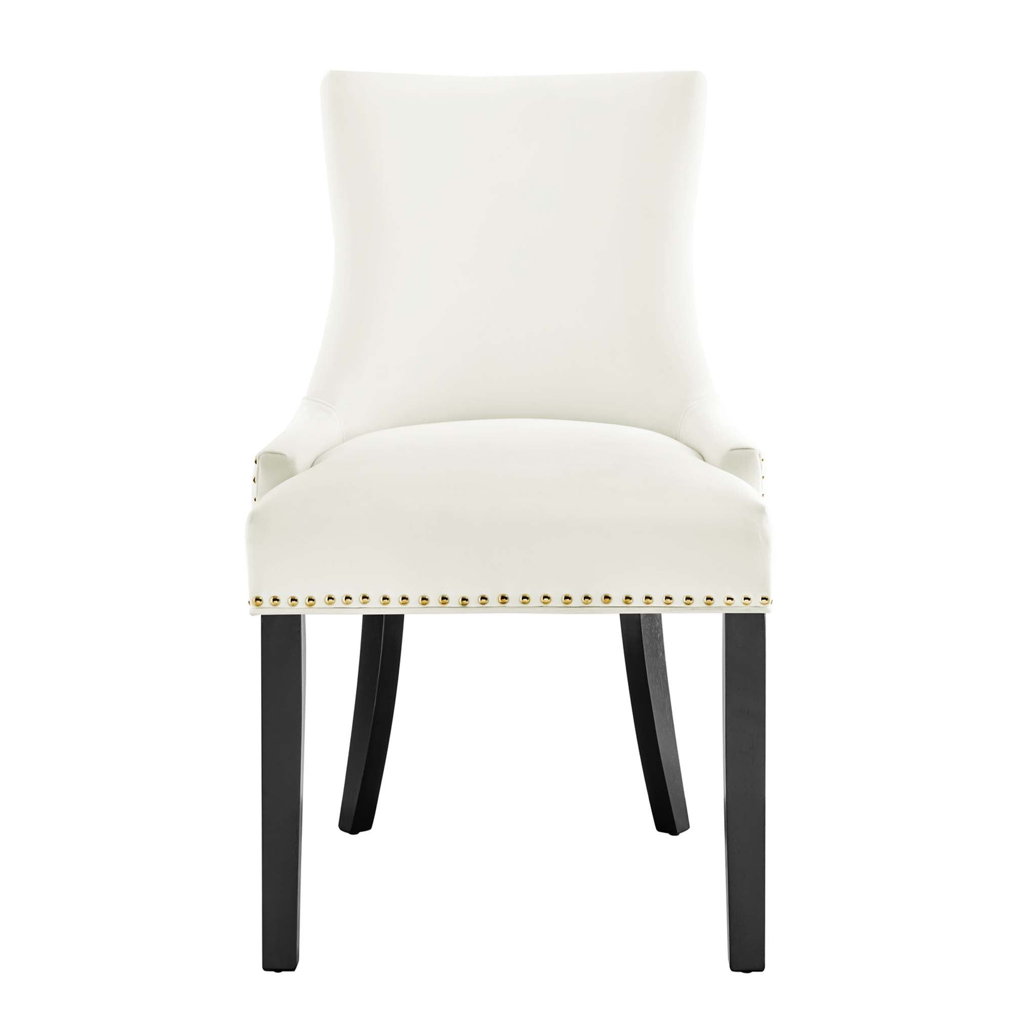 Marquis Performance Velvet Dining Chairs - Set of 2 by Modway
