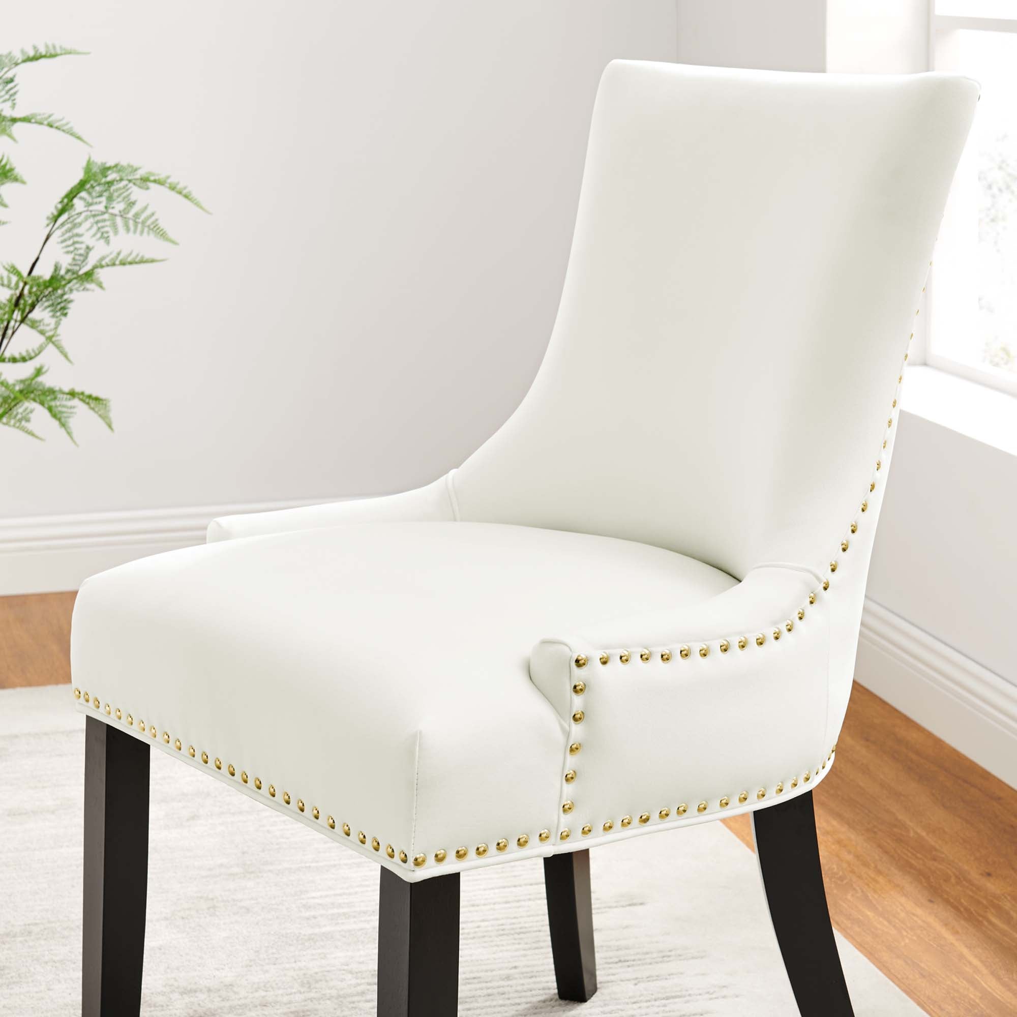 Marquis Performance Velvet Dining Chairs - Set of 2 by Modway