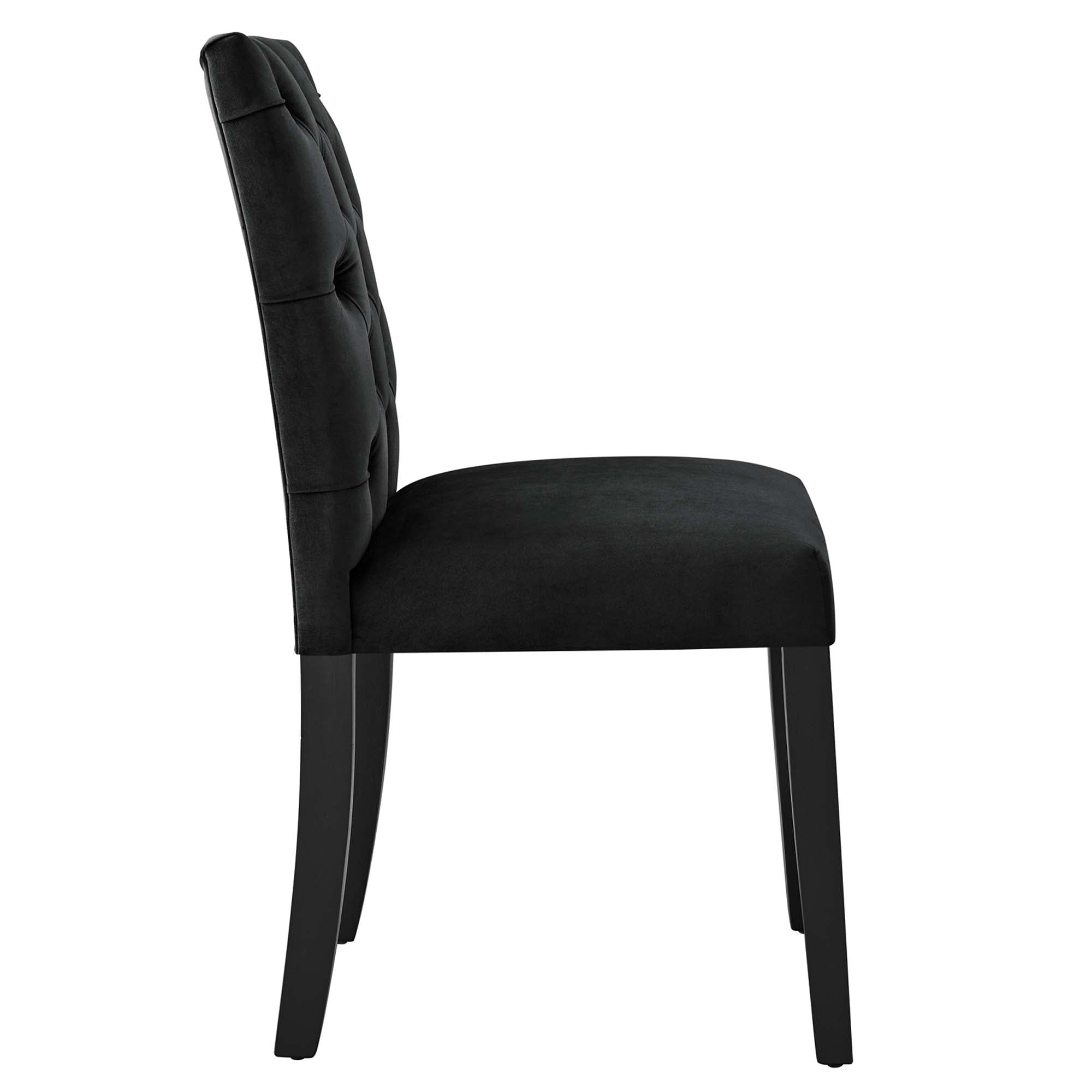 Duchess Performance Velvet Dining Chairs - Set of 2 by Modway