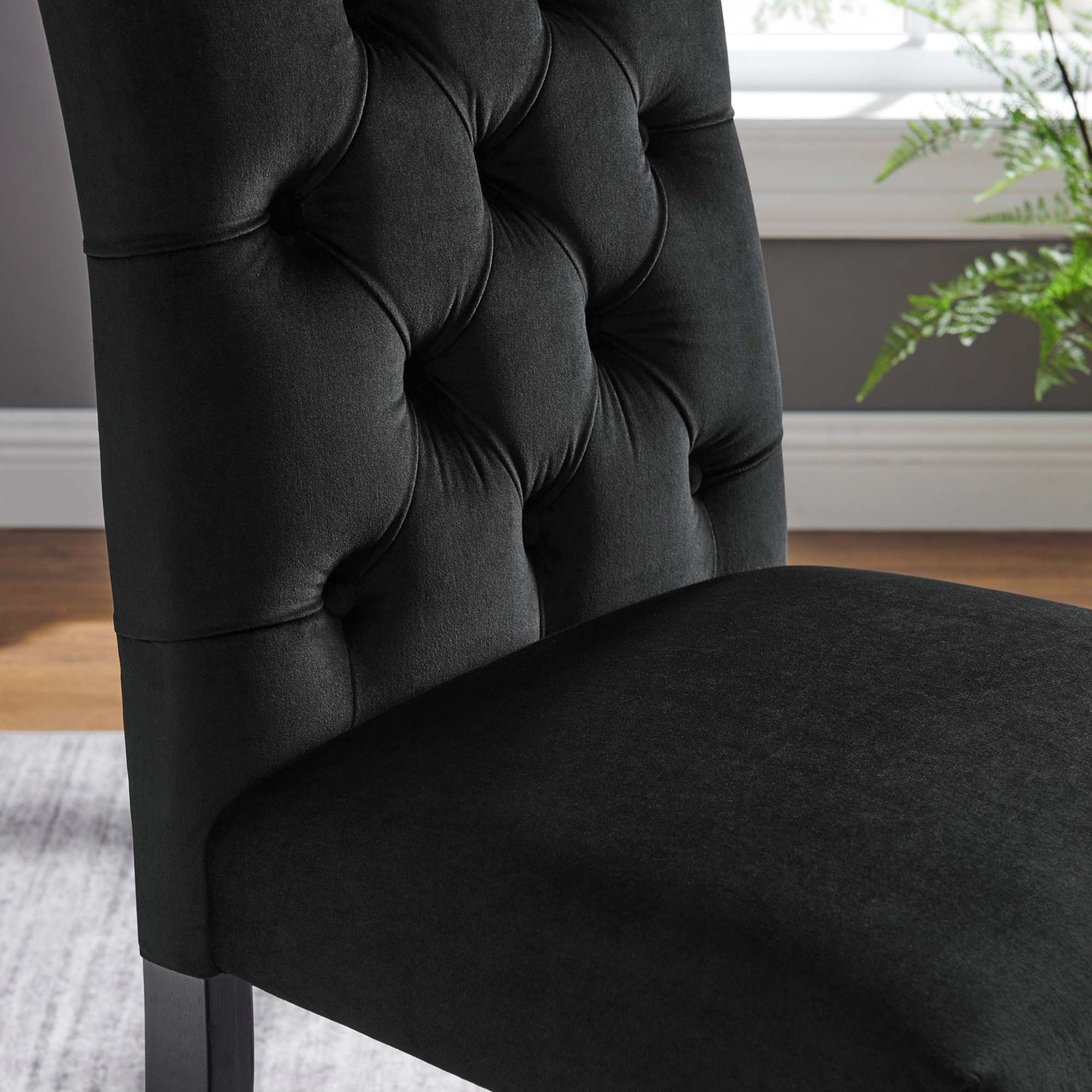 Duchess Performance Velvet Dining Chairs - Set of 2 by Modway