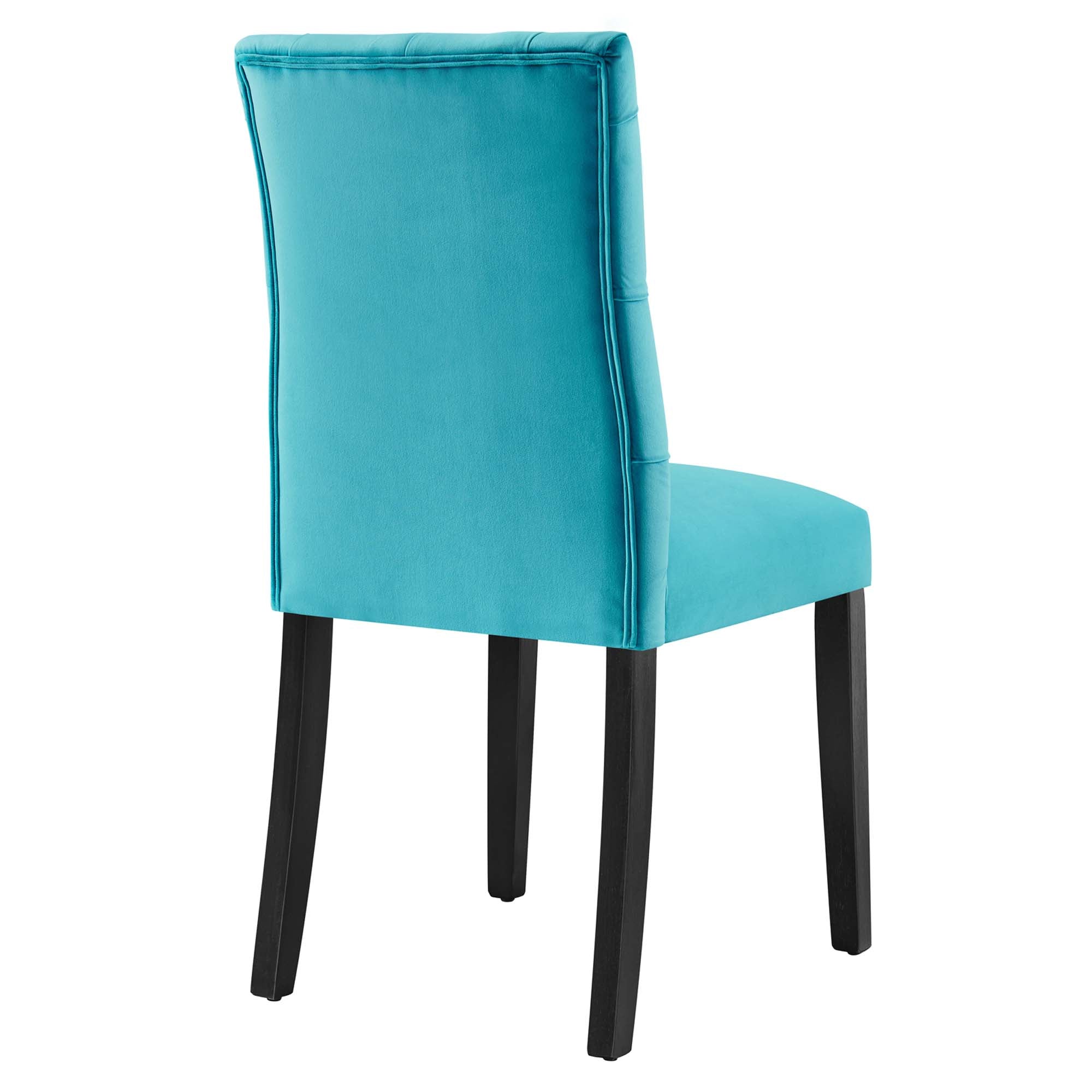 Duchess Performance Velvet Dining Chairs - Set of 2 by Modway