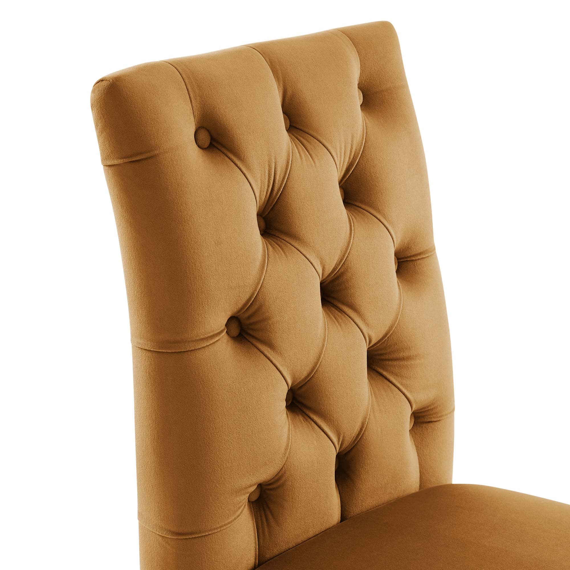 Duchess Performance Velvet Dining Chairs - Set of 2 by Modway