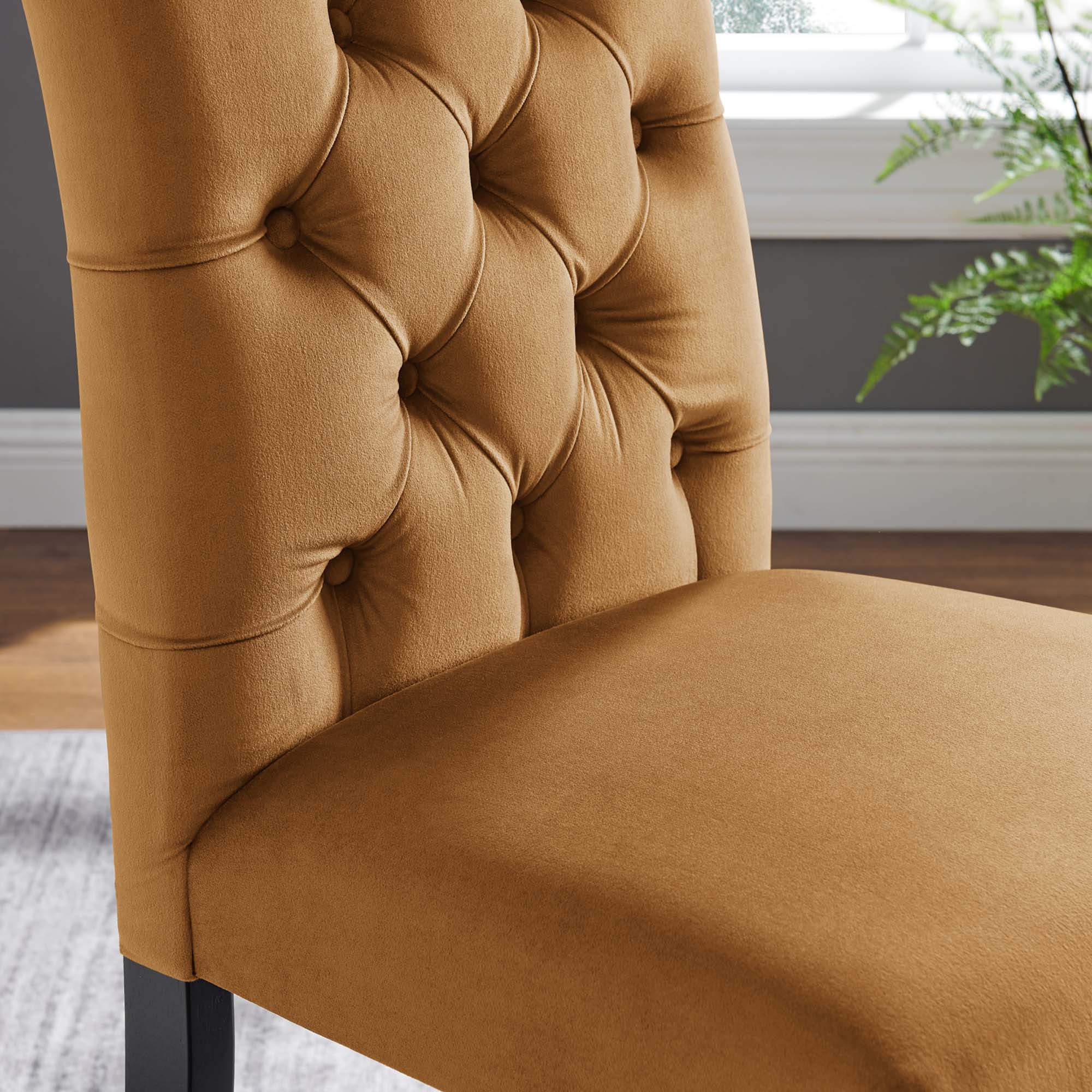Duchess Performance Velvet Dining Chairs - Set of 2 by Modway