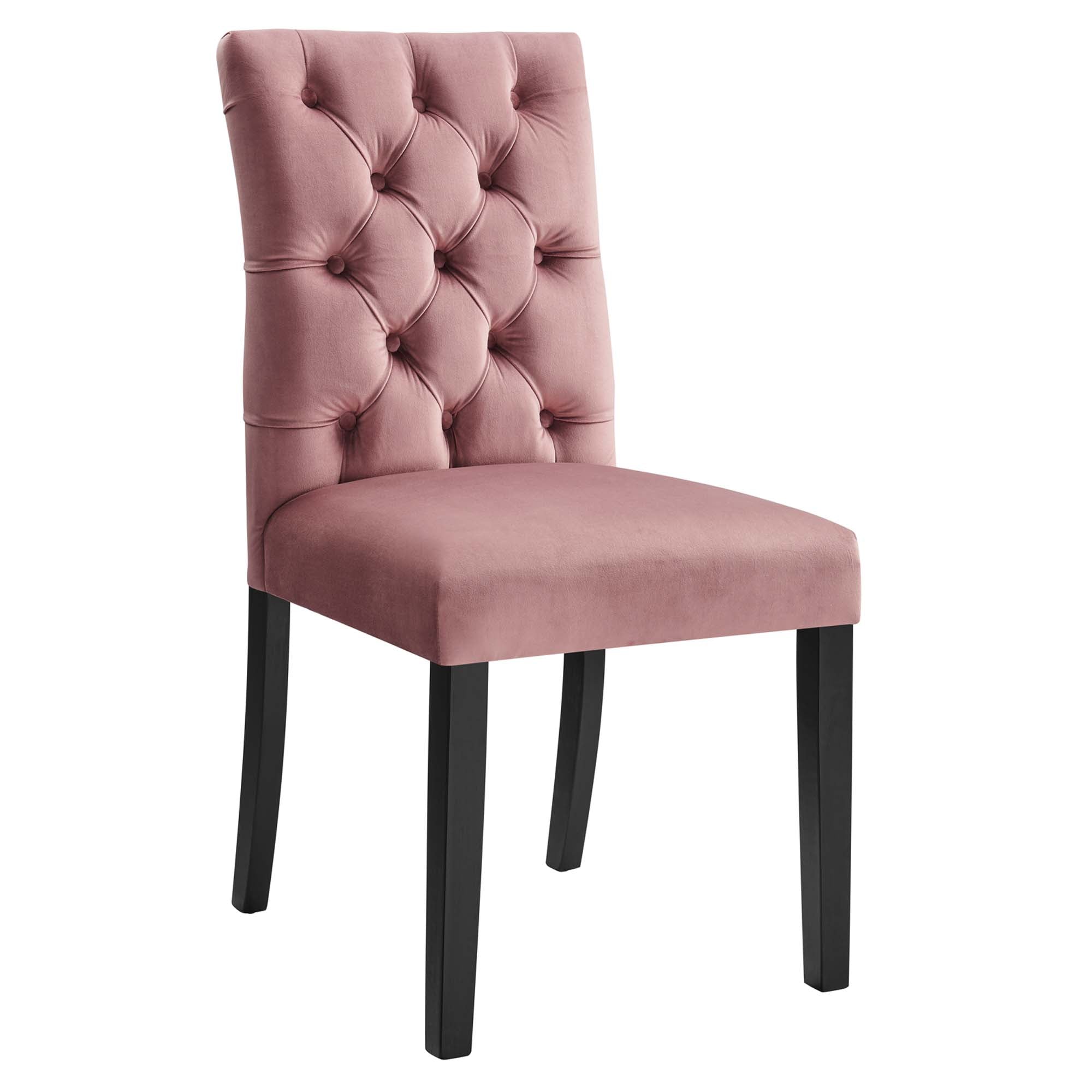 Duchess Performance Velvet Dining Chairs - Set of 2 by Modway