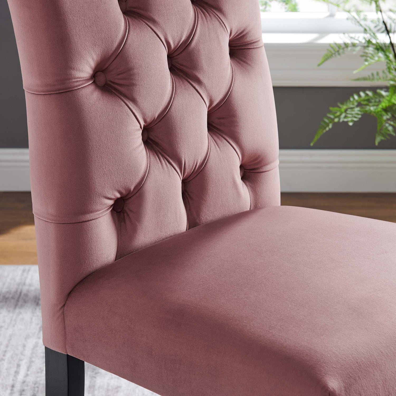 Duchess Performance Velvet Dining Chairs - Set of 2 by Modway
