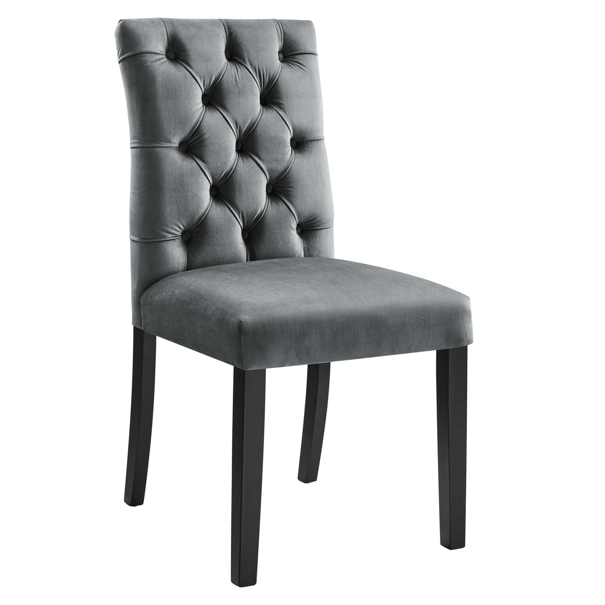 Duchess Performance Velvet Dining Chairs - Set of 2 by Modway