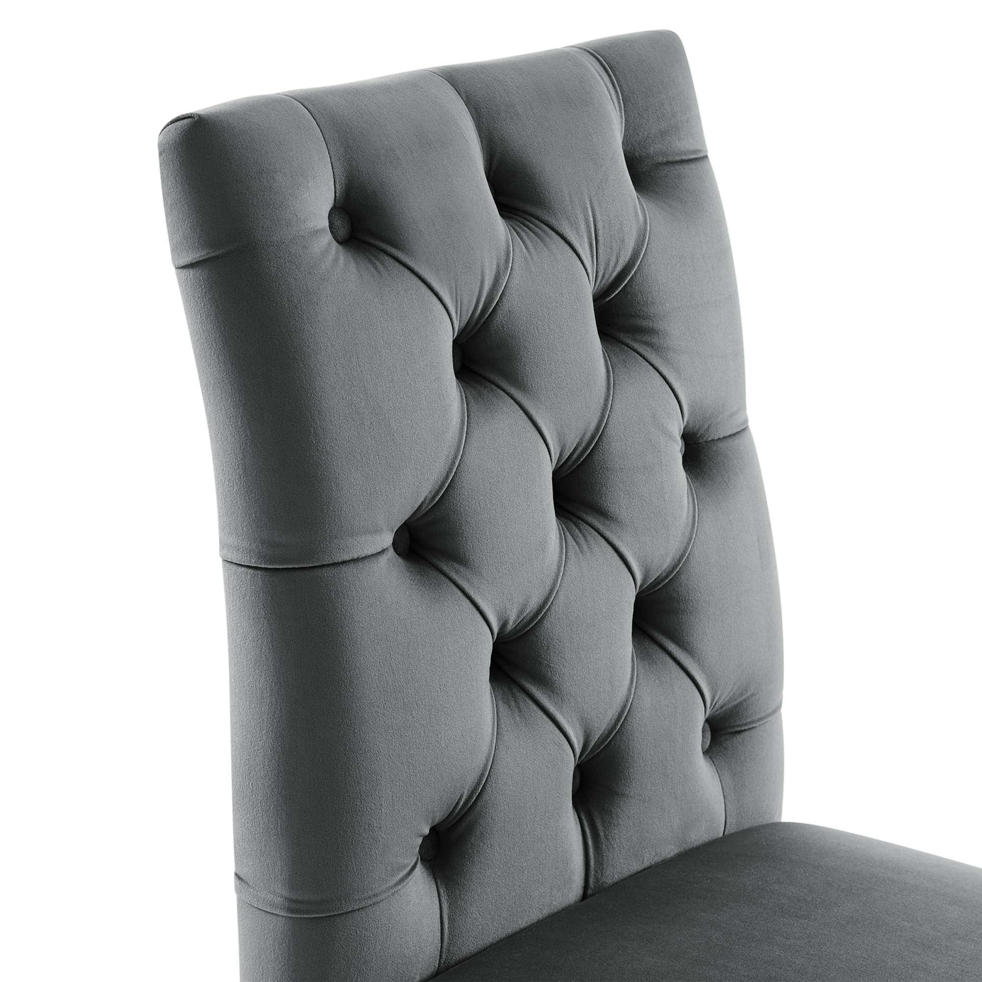 Duchess Performance Velvet Dining Chairs - Set of 2 by Modway