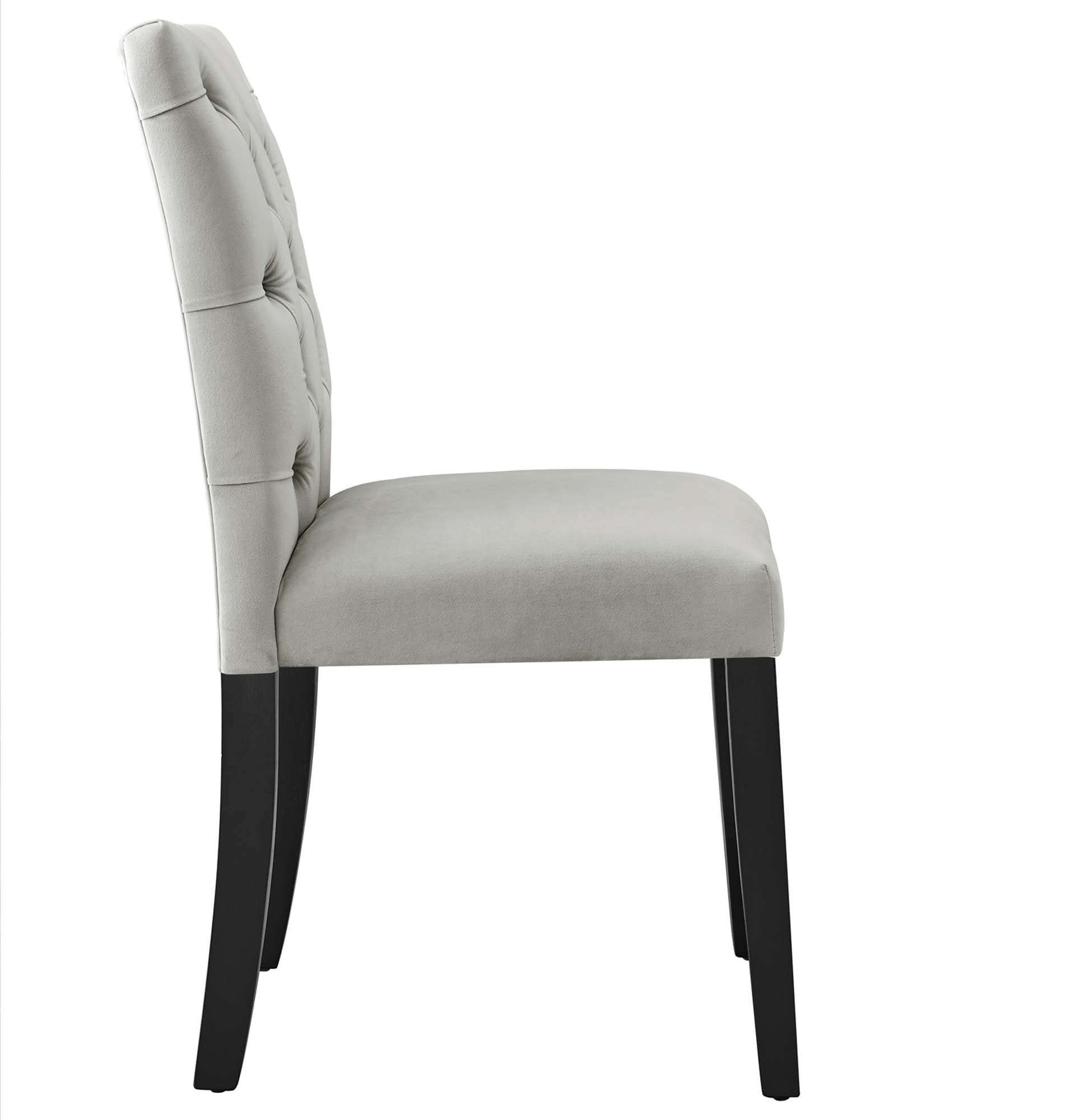 Duchess Performance Velvet Dining Chairs - Set of 2 by Modway