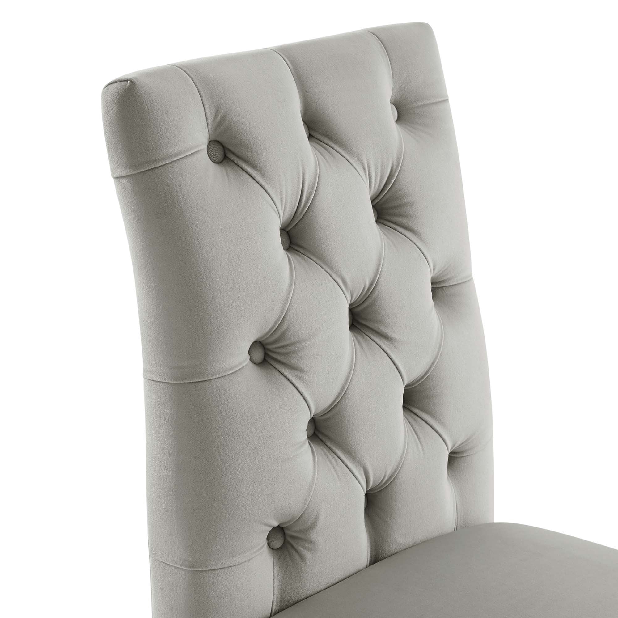 Duchess Performance Velvet Dining Chairs - Set of 2 by Modway
