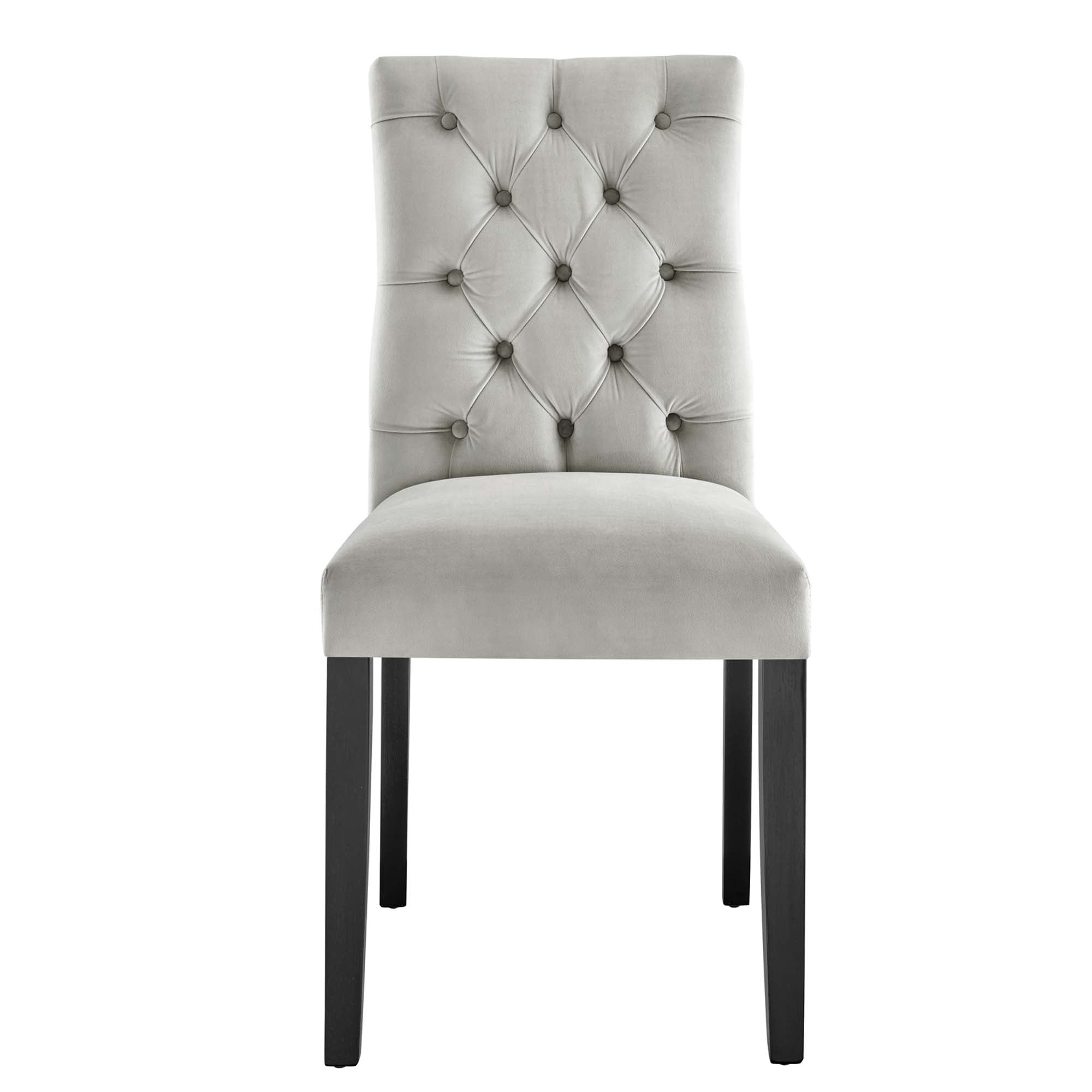 Duchess Performance Velvet Dining Chairs - Set of 2 by Modway