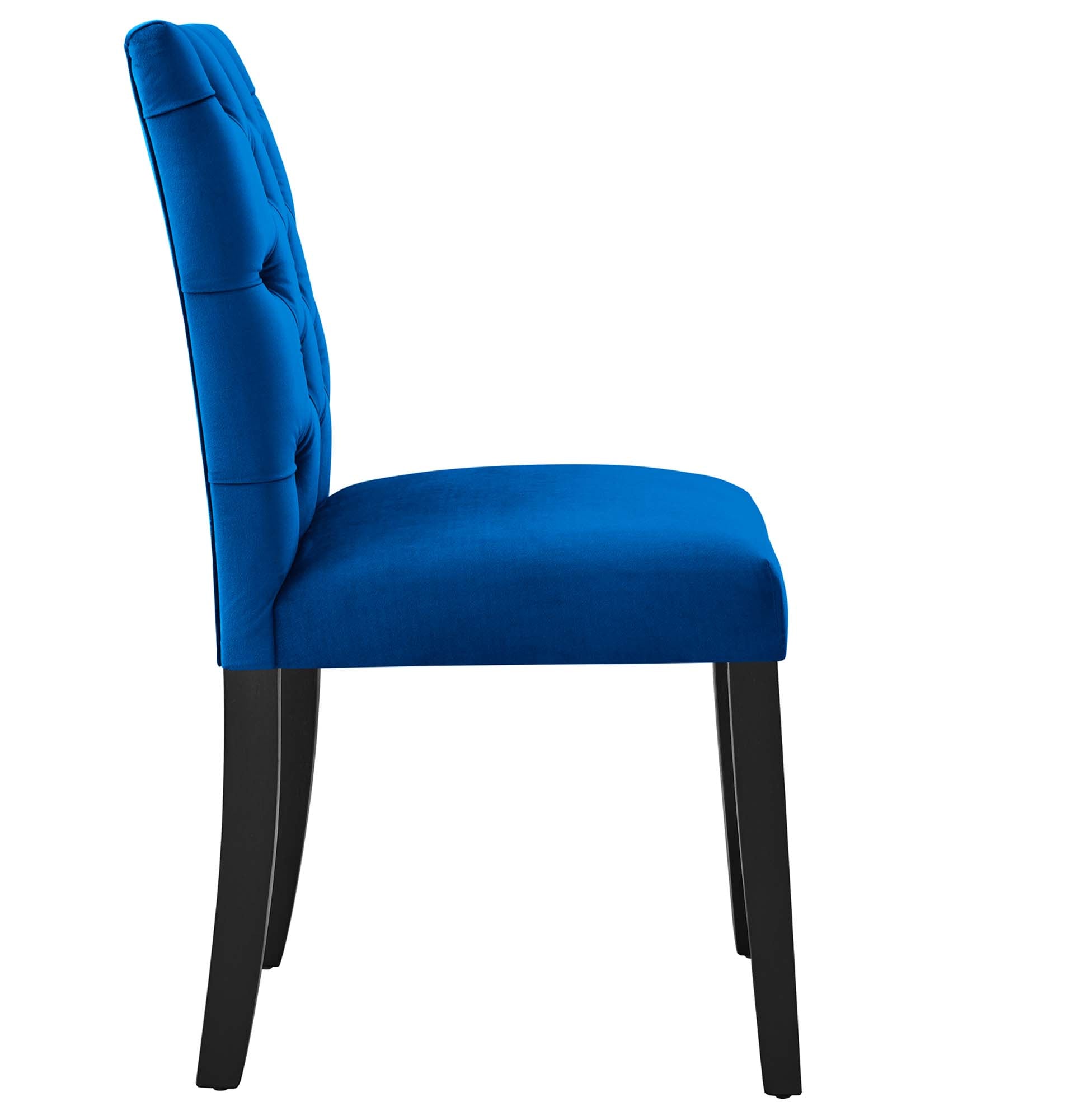 Duchess Performance Velvet Dining Chairs - Set of 2 by Modway