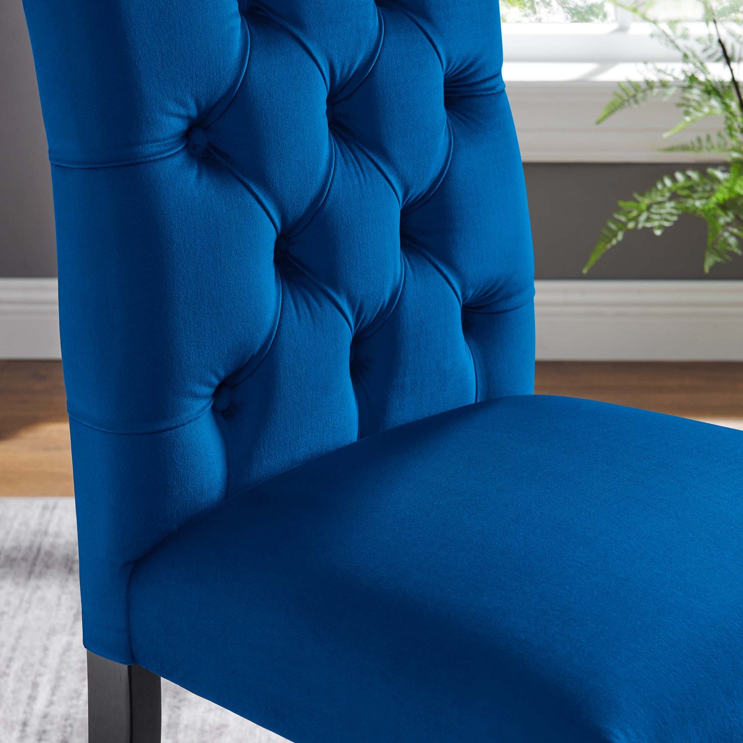Duchess Performance Velvet Dining Chairs - Set of 2 by Modway