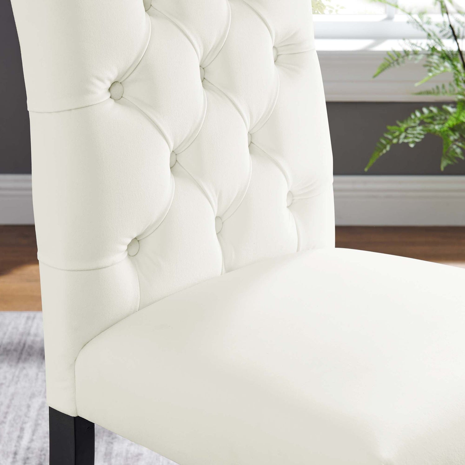 Duchess Performance Velvet Dining Chairs - Set of 2 by Modway