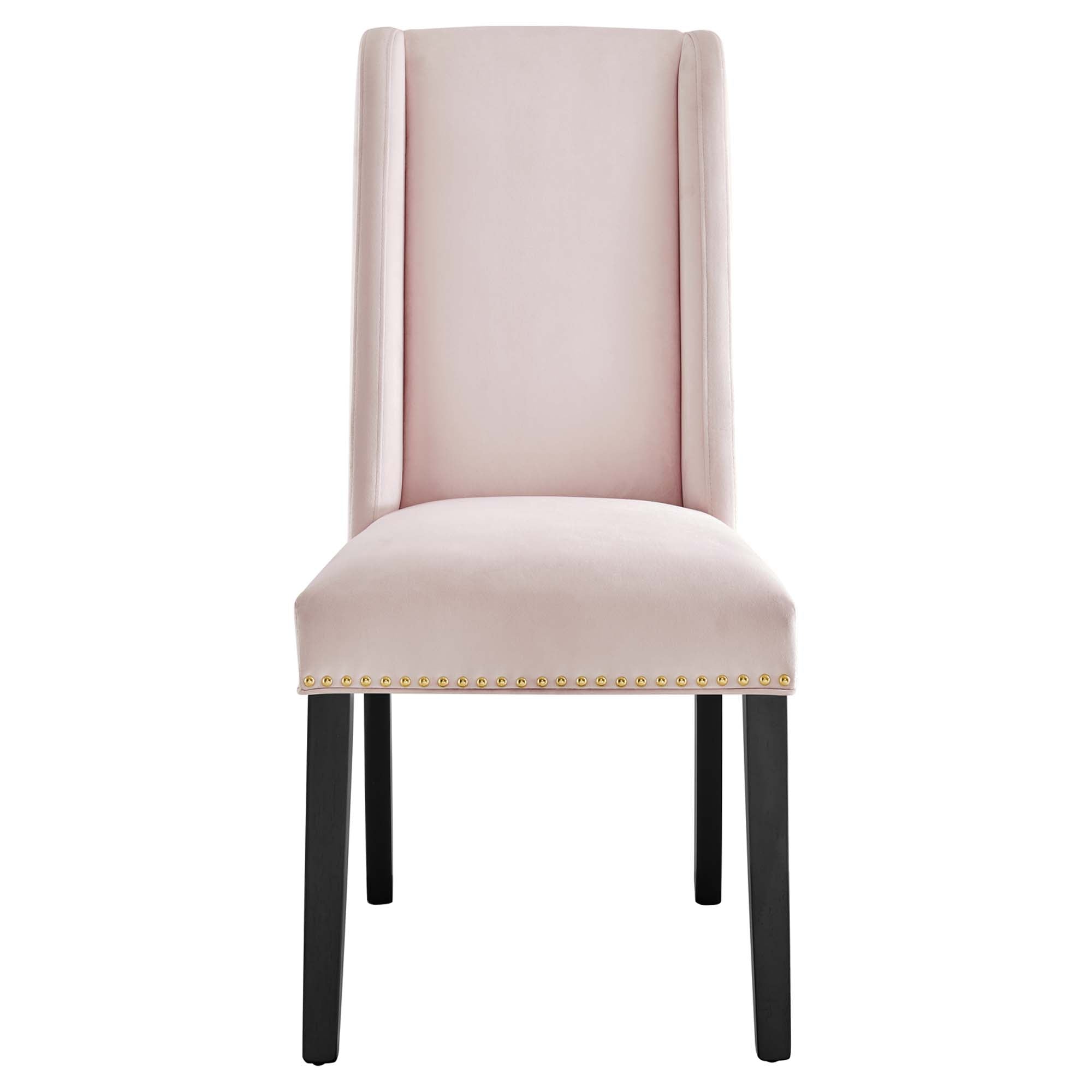 Baron Performance Velvet Dining Chairs - Set of 2 by Modway