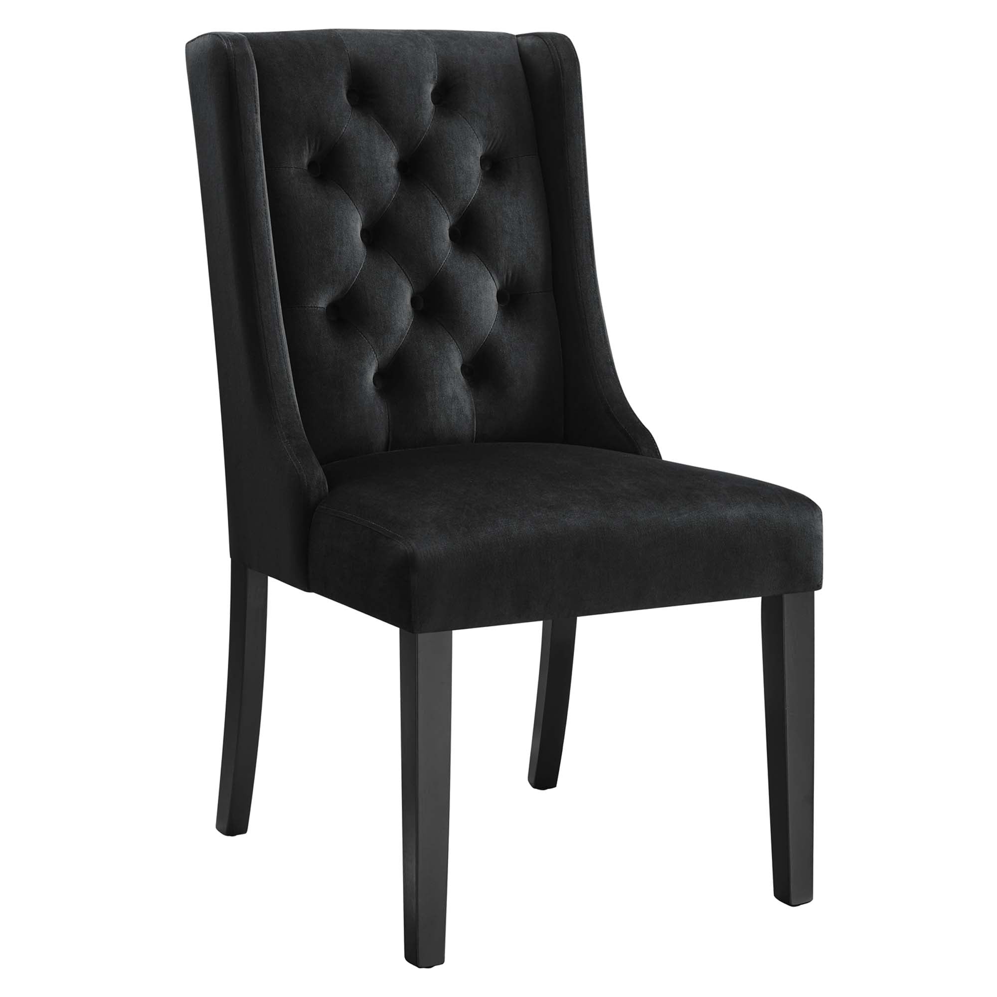 Baronet Performance Velvet Dining Chairs - Set of 2 by Modway