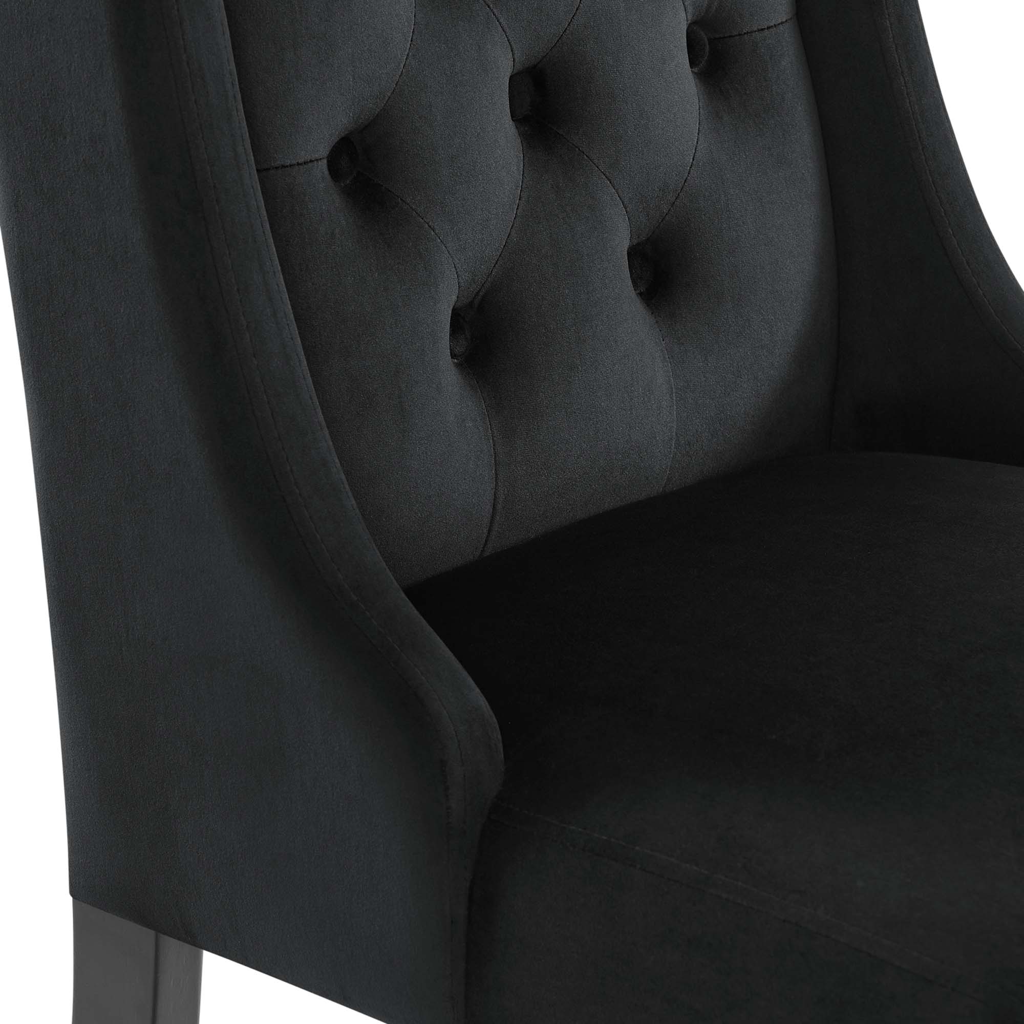 Baronet Performance Velvet Dining Chairs - Set of 2 by Modway
