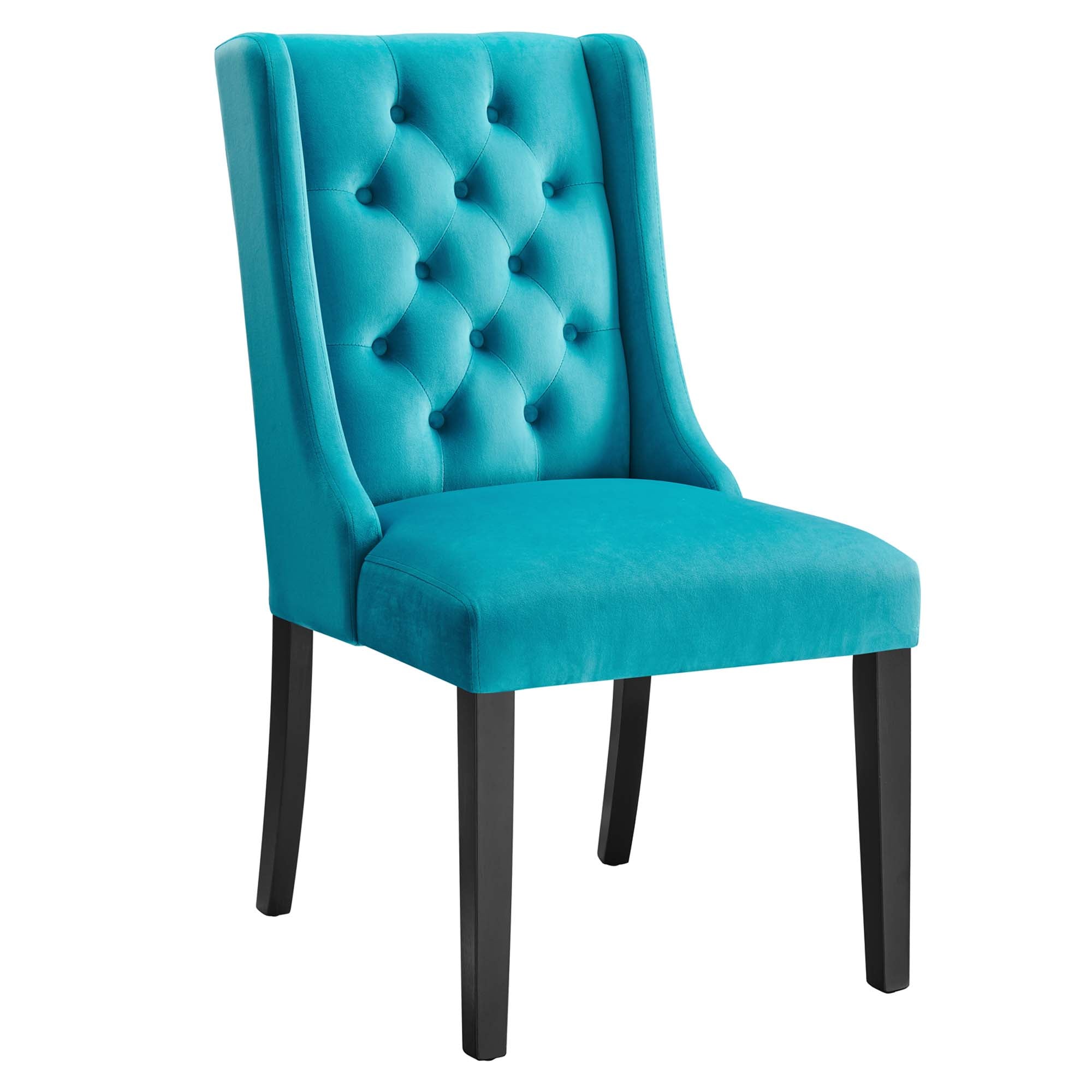 Baronet Performance Velvet Dining Chairs - Set of 2 by Modway