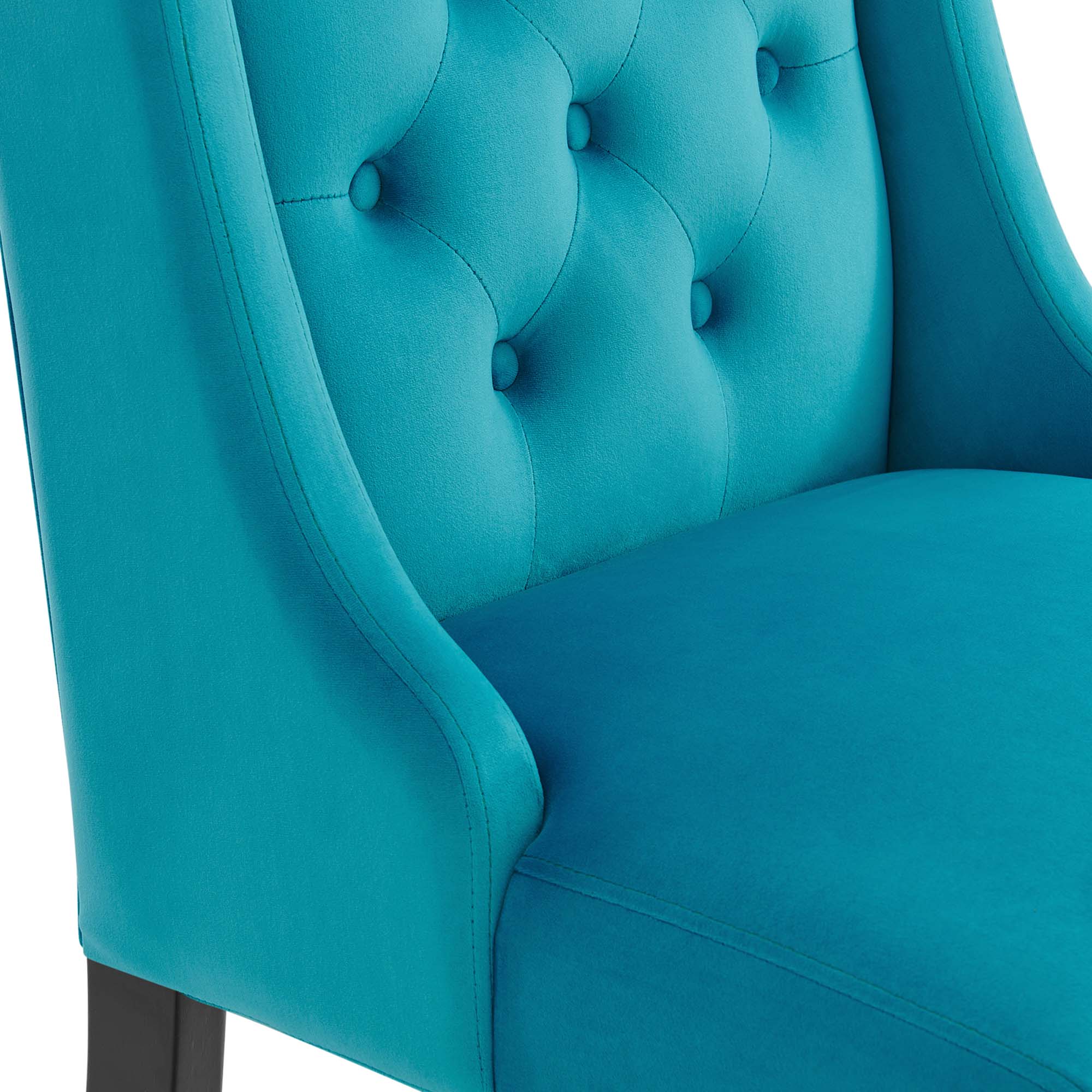Baronet Performance Velvet Dining Chairs - Set of 2 by Modway