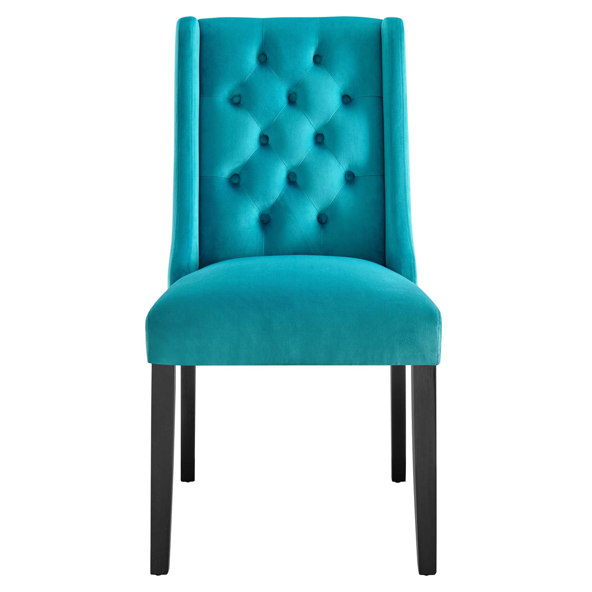 Baronet Performance Velvet Dining Chairs - Set of 2 by Modway