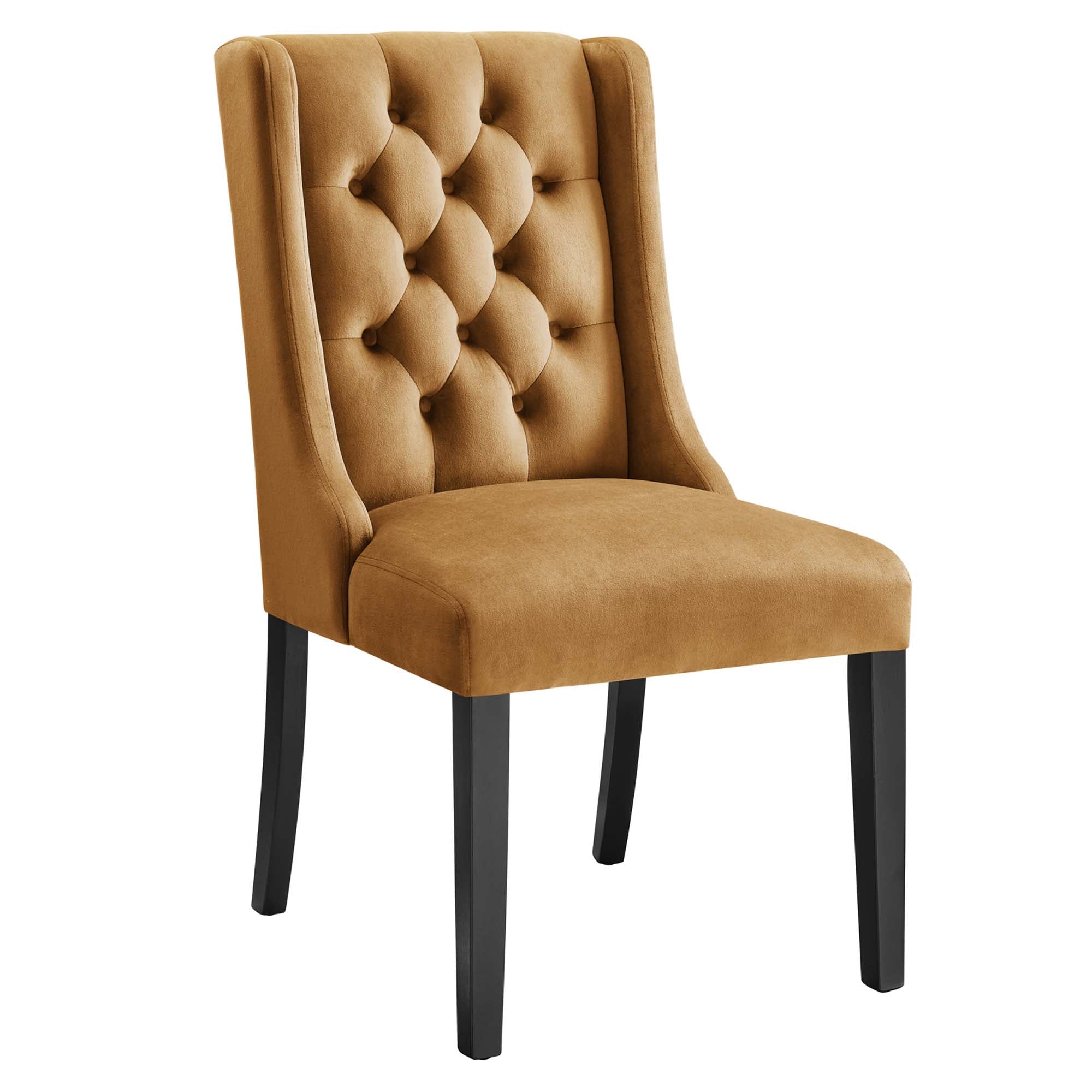 Baronet Performance Velvet Dining Chairs - Set of 2 by Modway