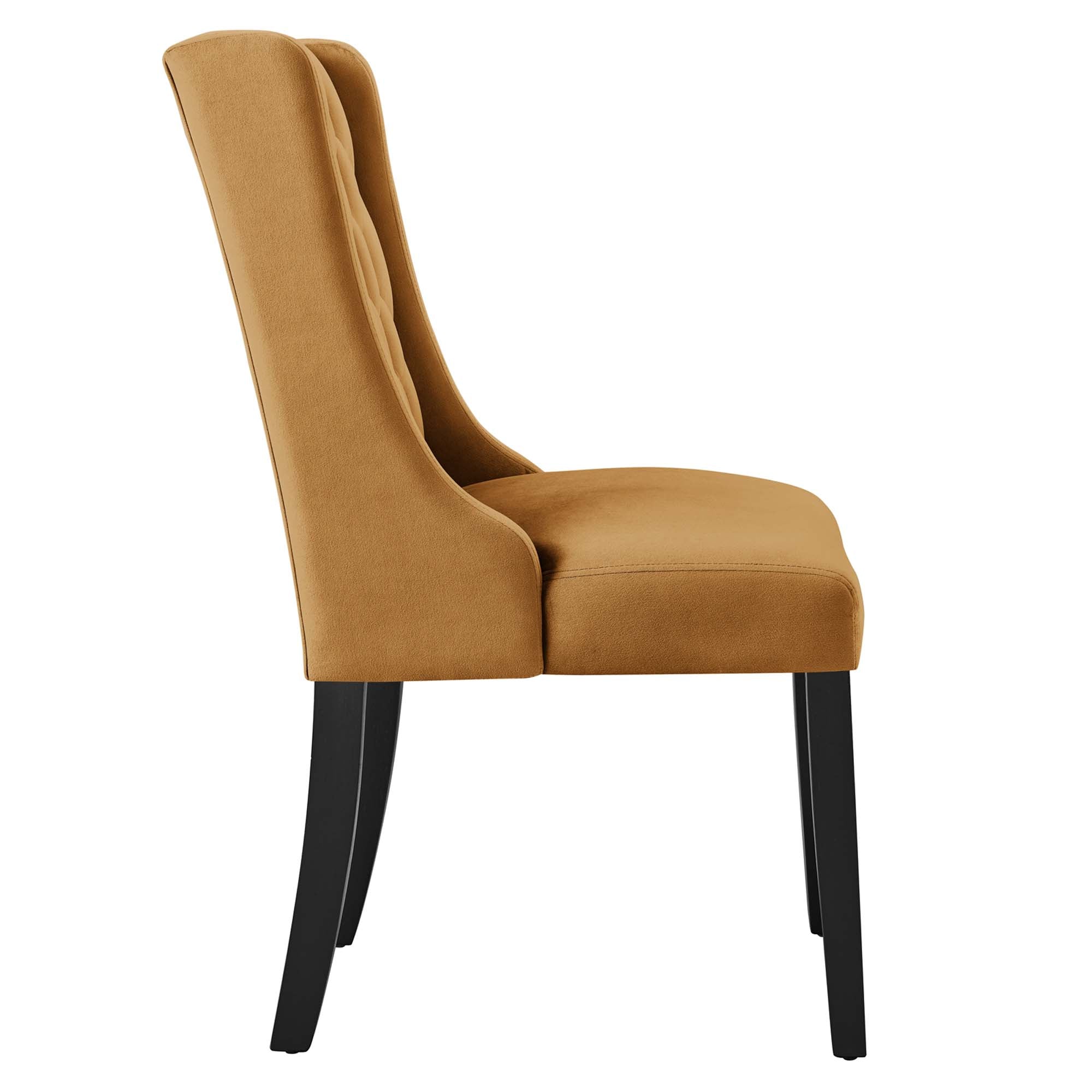 Baronet Performance Velvet Dining Chairs - Set of 2 by Modway