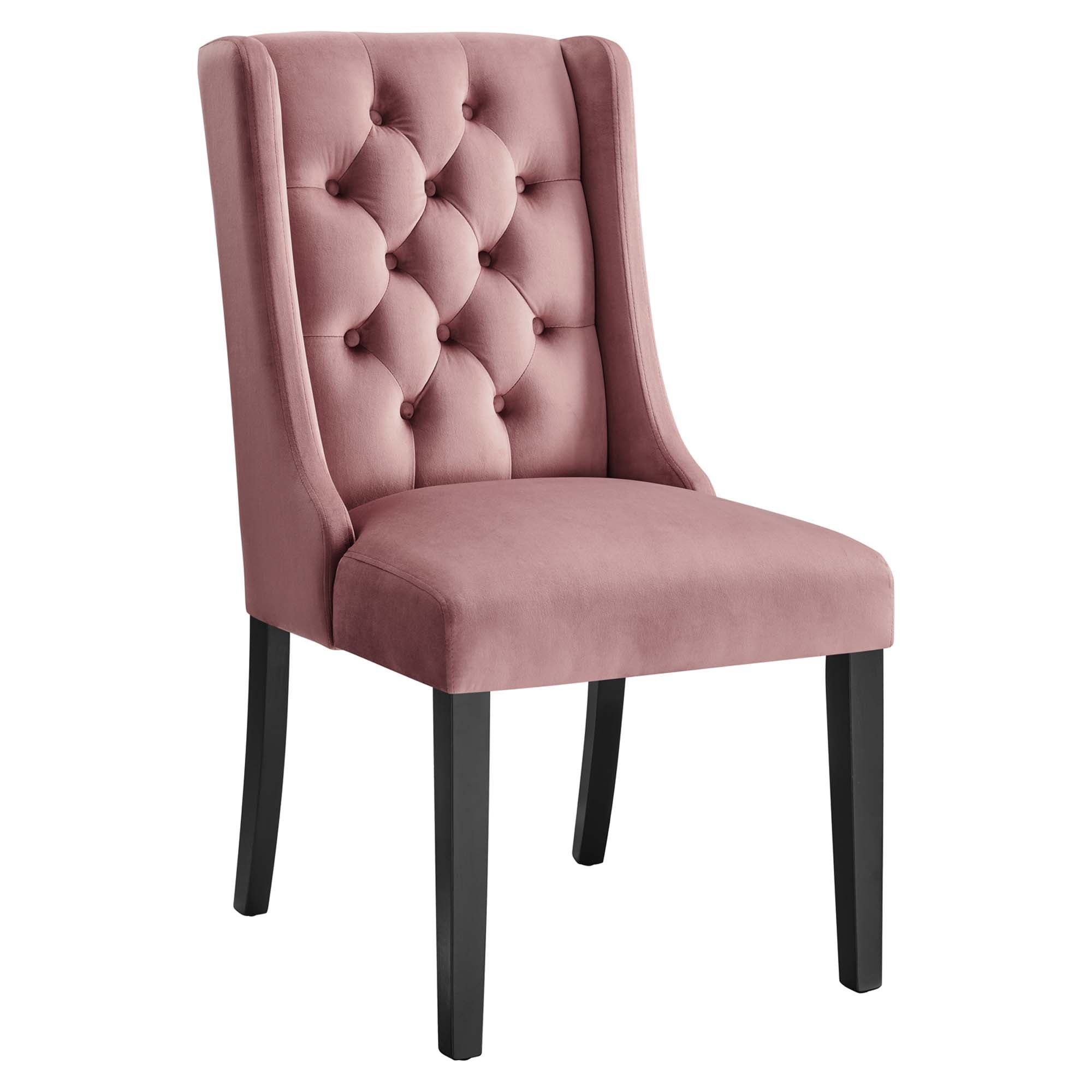 Baronet Performance Velvet Dining Chairs - Set of 2 by Modway