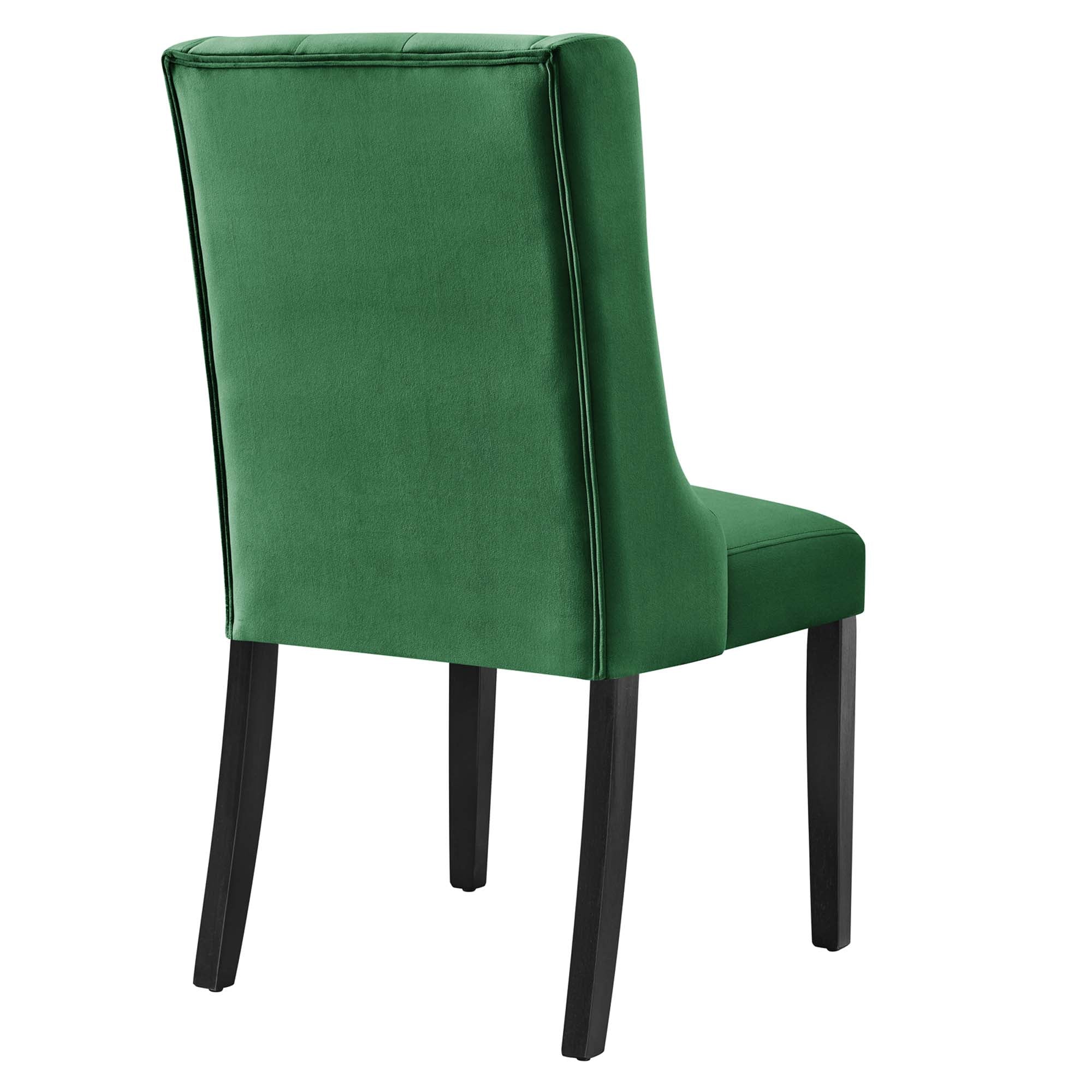 Baronet Performance Velvet Dining Chairs - Set of 2 by Modway