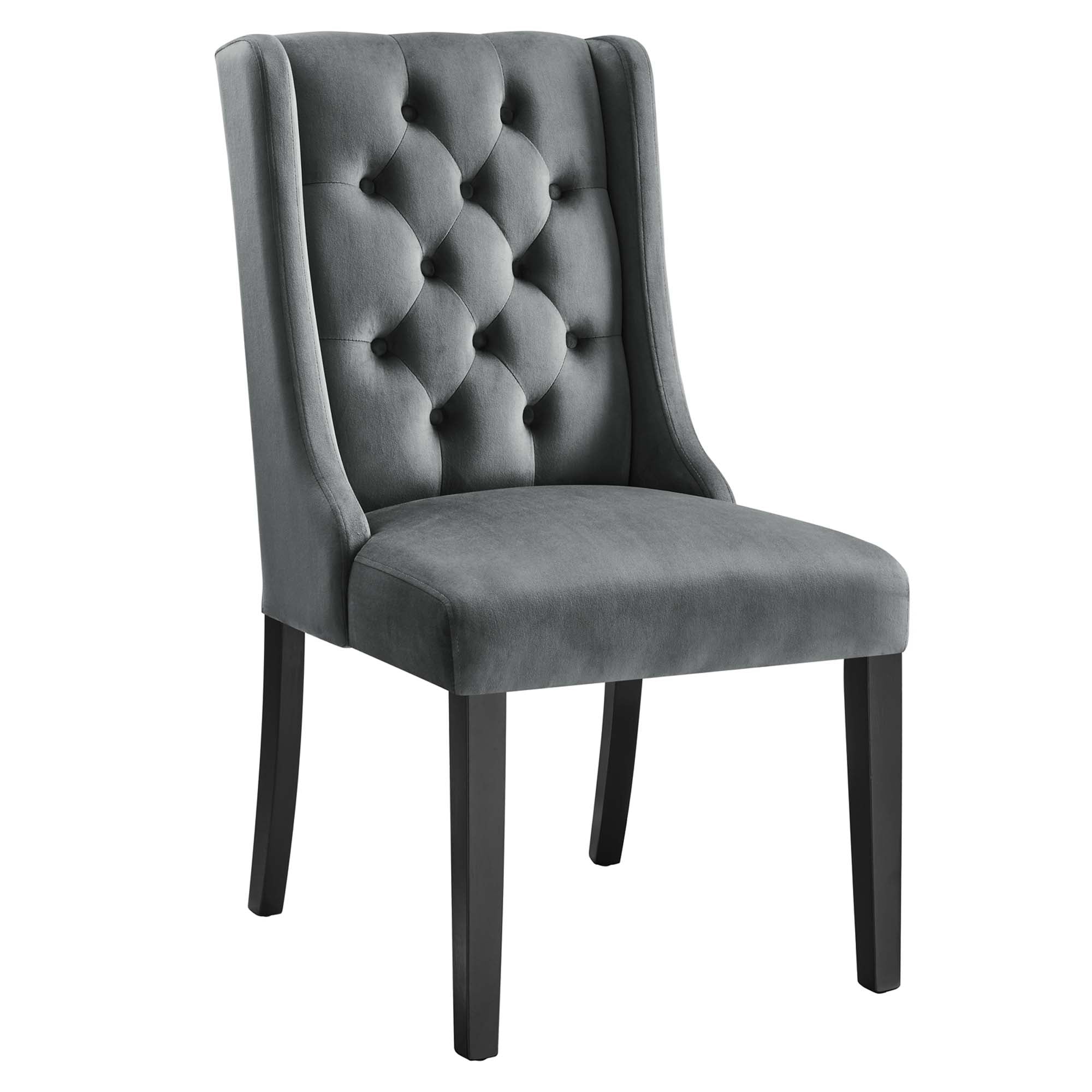 Baronet Performance Velvet Dining Chairs - Set of 2 by Modway