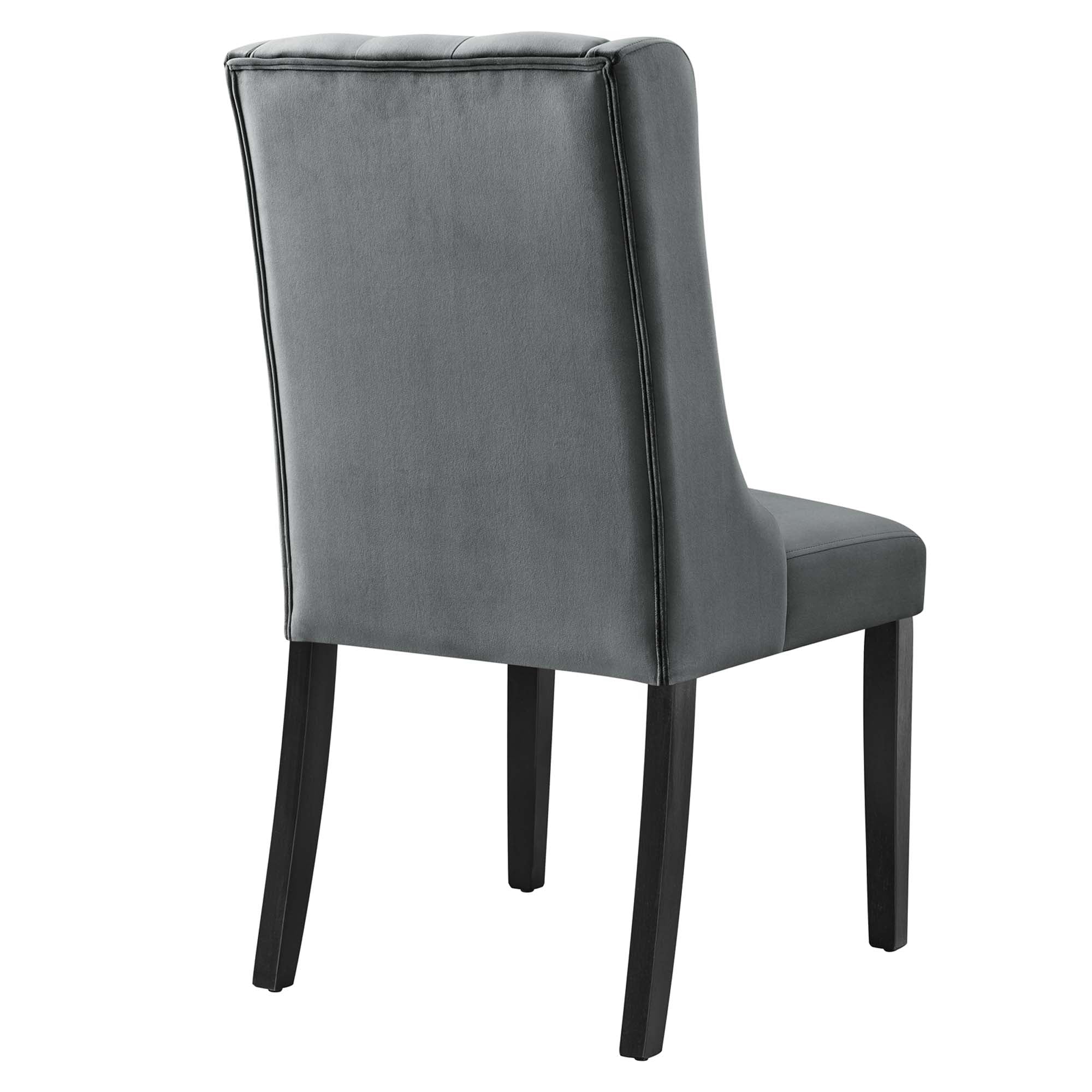 Baronet Performance Velvet Dining Chairs - Set of 2 by Modway