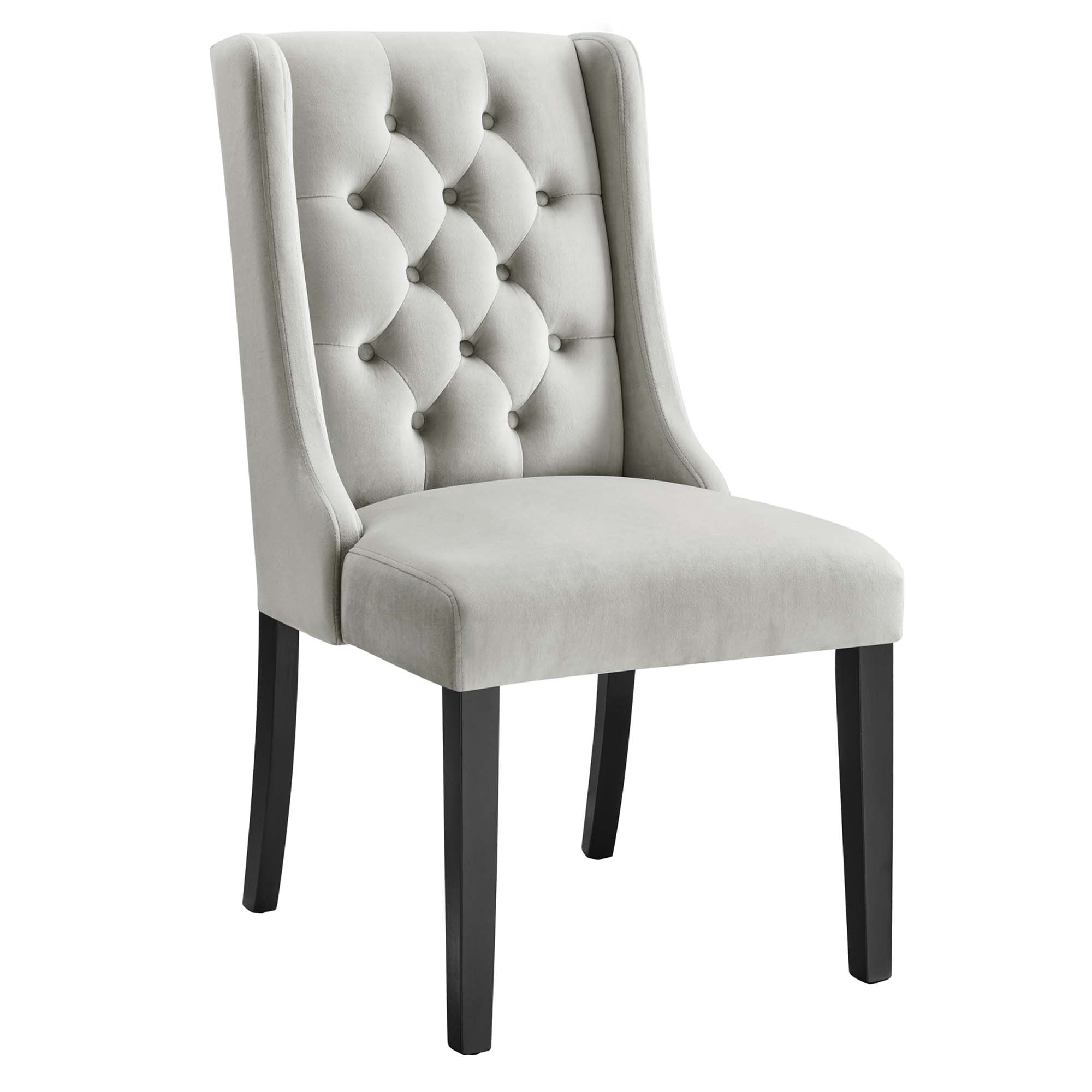 Baronet Performance Velvet Dining Chairs - Set of 2 by Modway