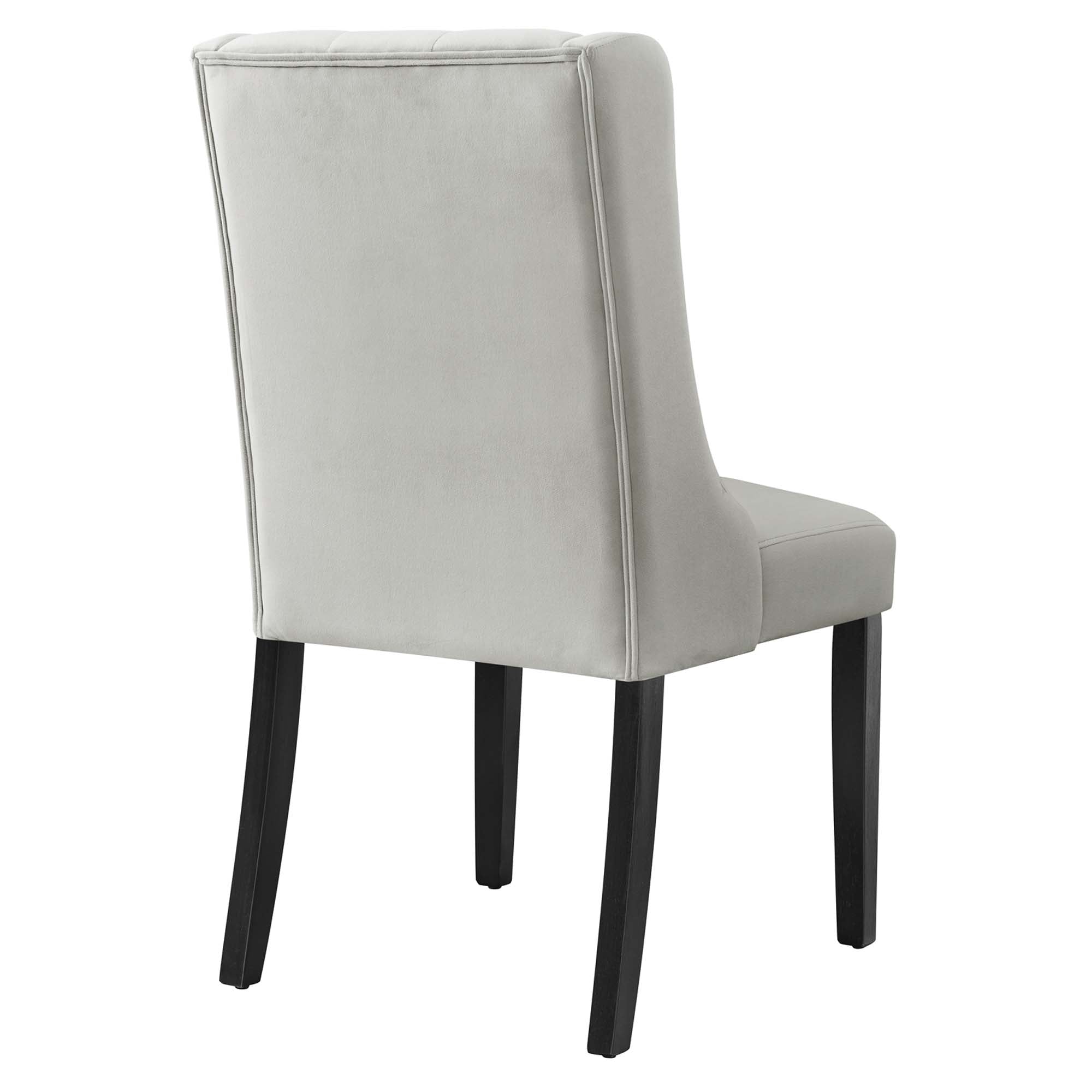 Baronet Performance Velvet Dining Chairs - Set of 2 by Modway