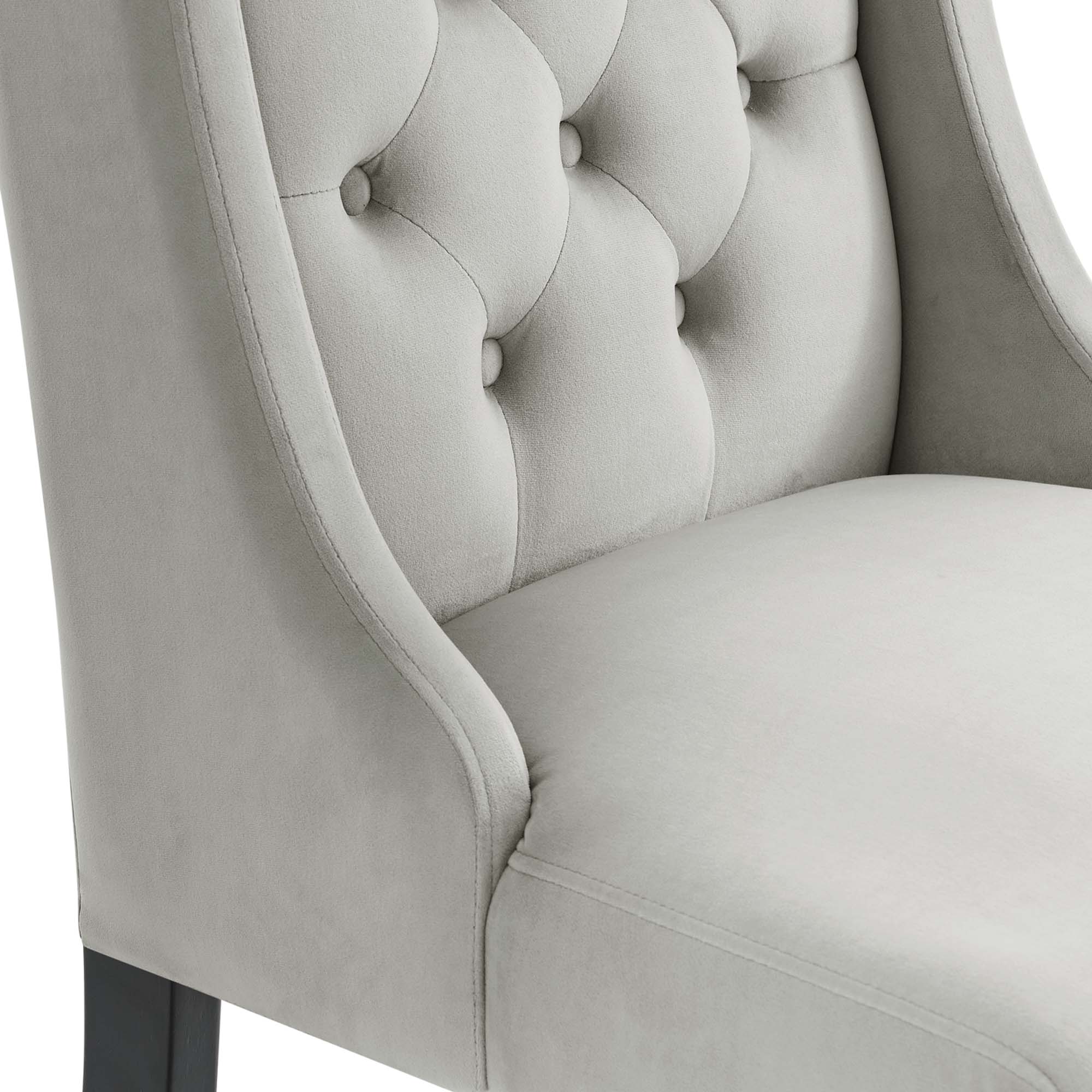 Baronet Performance Velvet Dining Chairs - Set of 2 by Modway