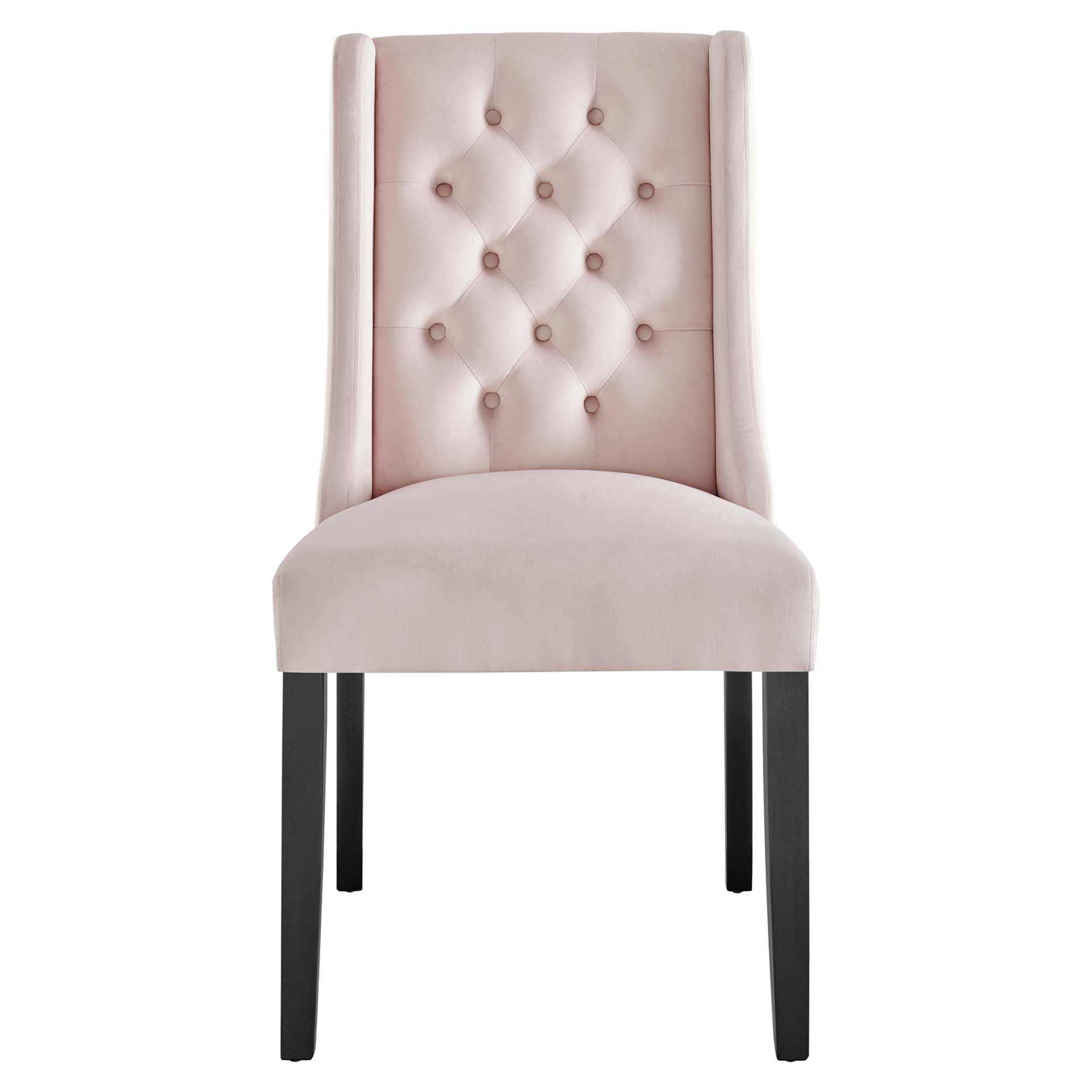 Baronet Performance Velvet Dining Chairs - Set of 2 by Modway