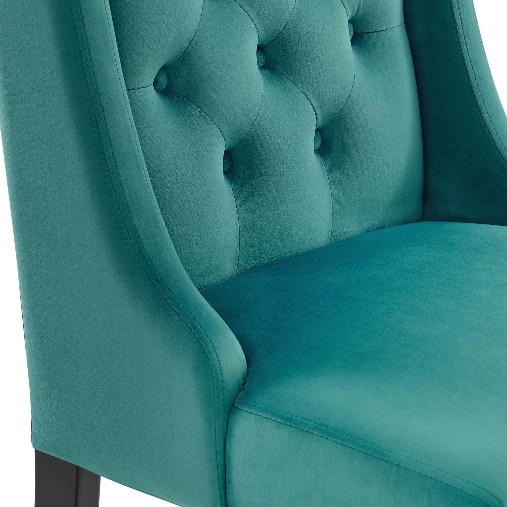 Baronet Performance Velvet Dining Chairs - Set of 2 by Modway