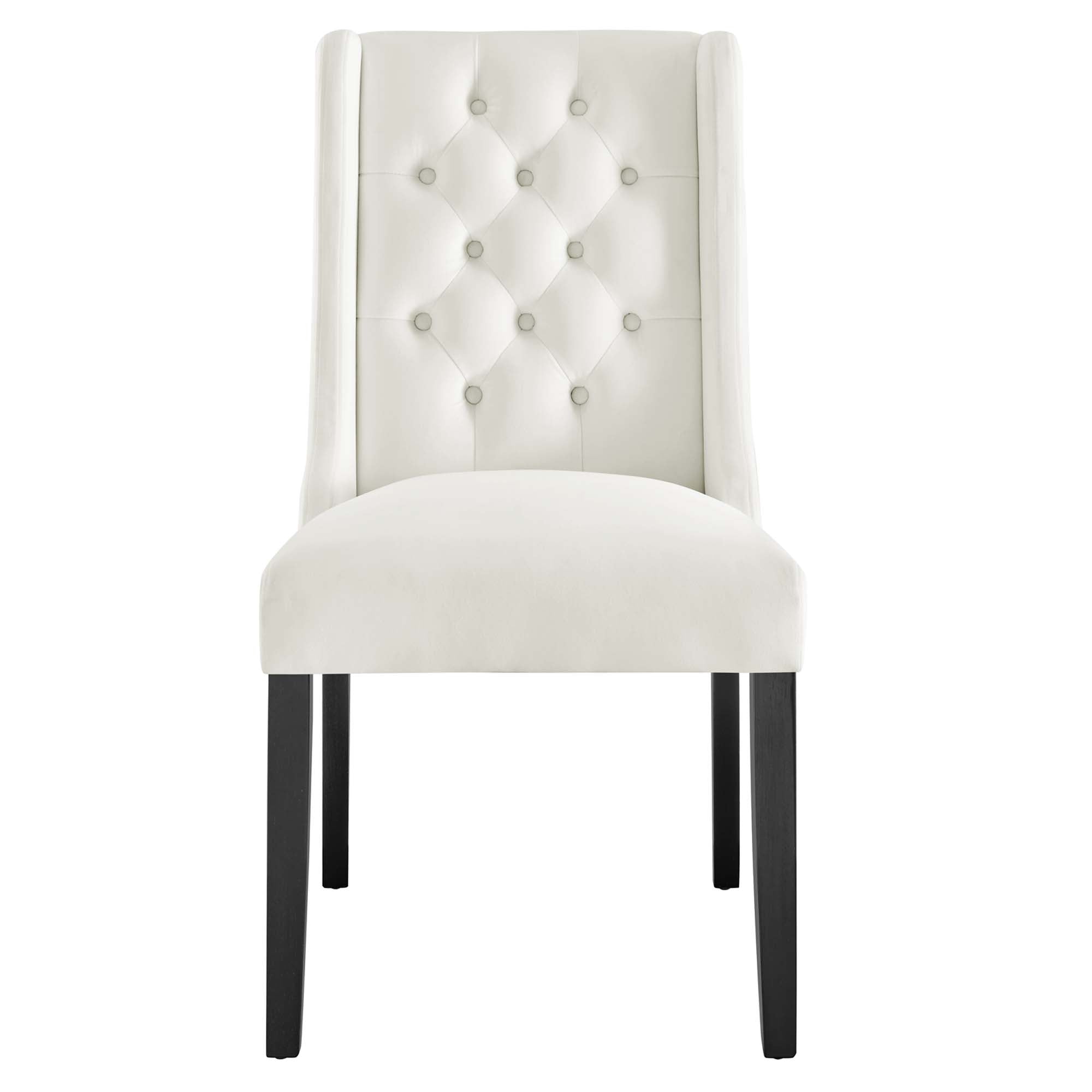 Baronet Performance Velvet Dining Chairs - Set of 2 by Modway