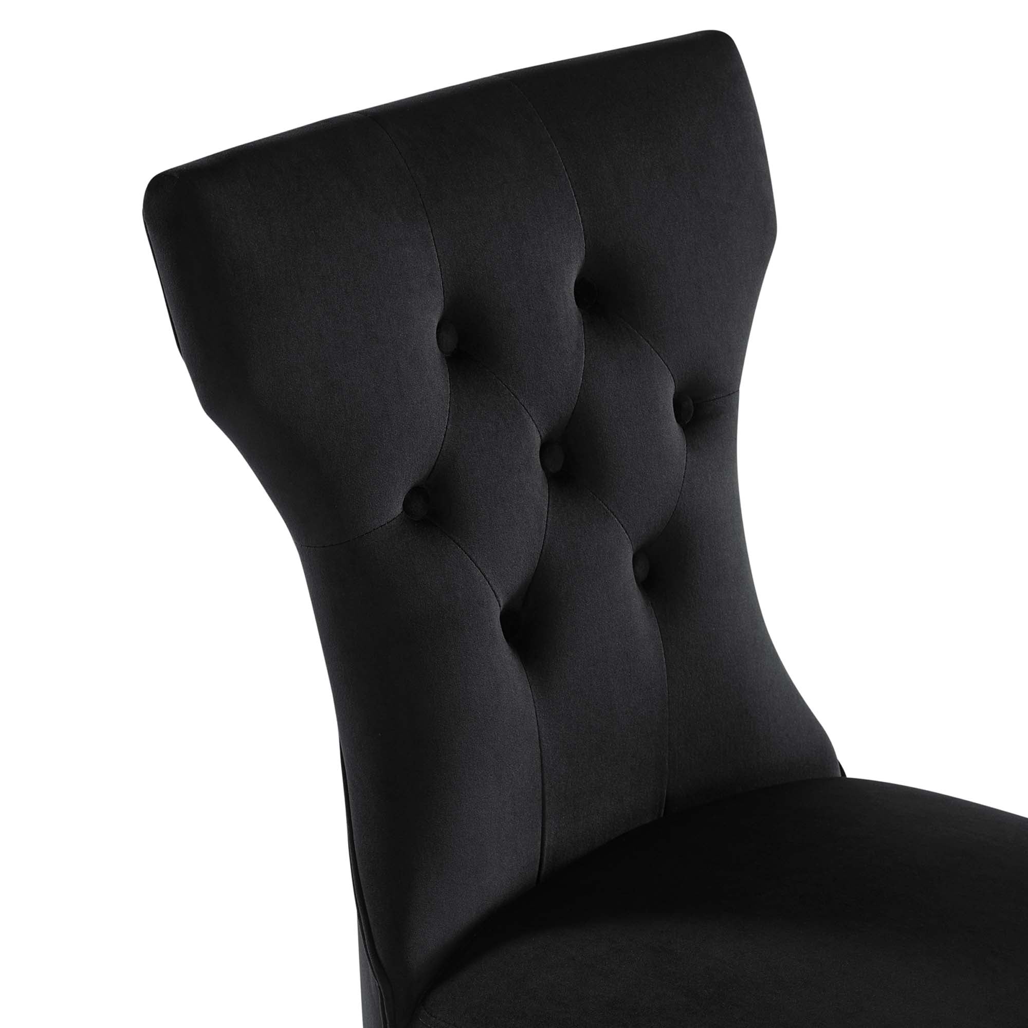 Silhouette Performance Velvet Dining Chairs - Set of 2 by Modway
