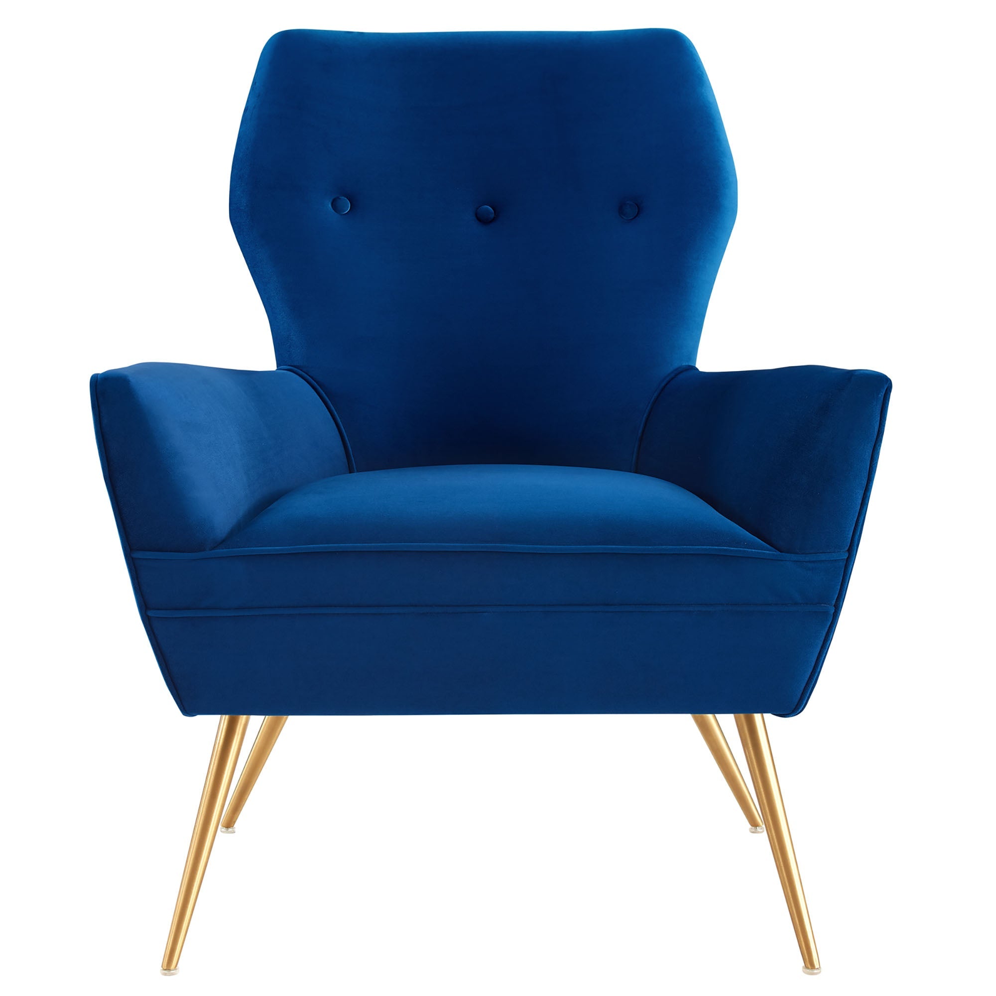 Renata Button Tufted Performance Velvet Armchair by Modway