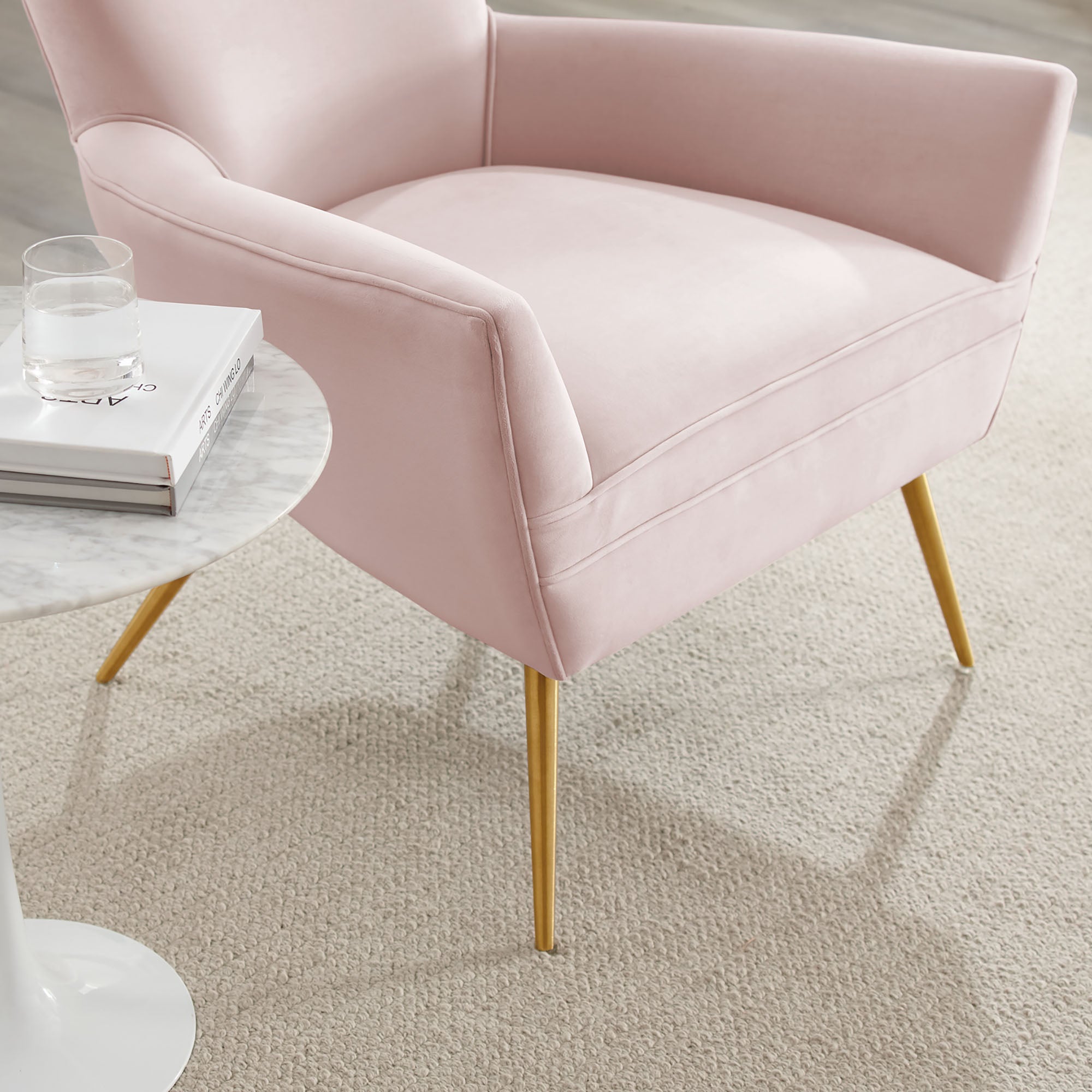 Renata Button Tufted Performance Velvet Armchair by Modway